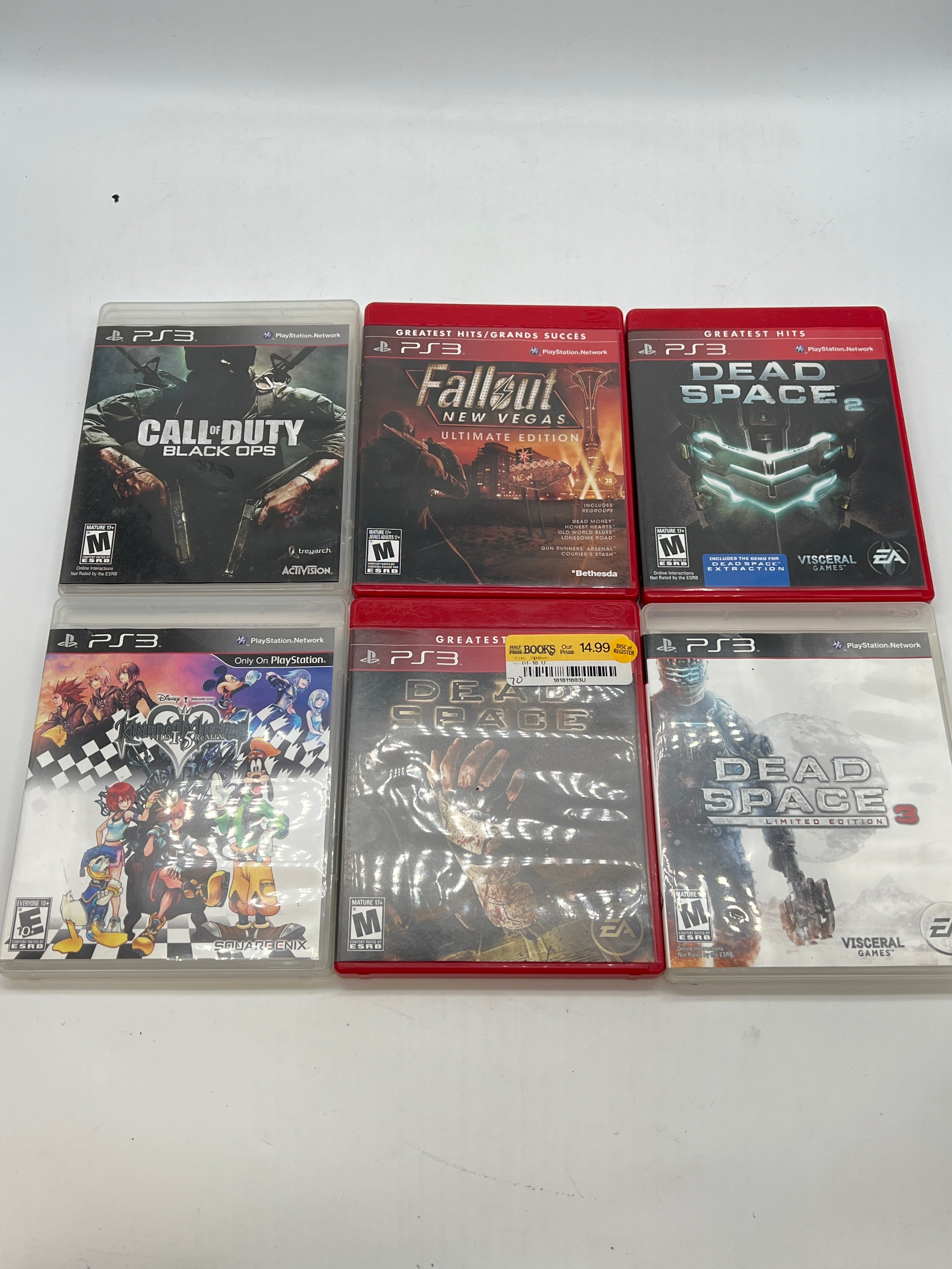 Lot of 15 Sony PlayStation PS3 Games Call of Duty / Battlefield ++