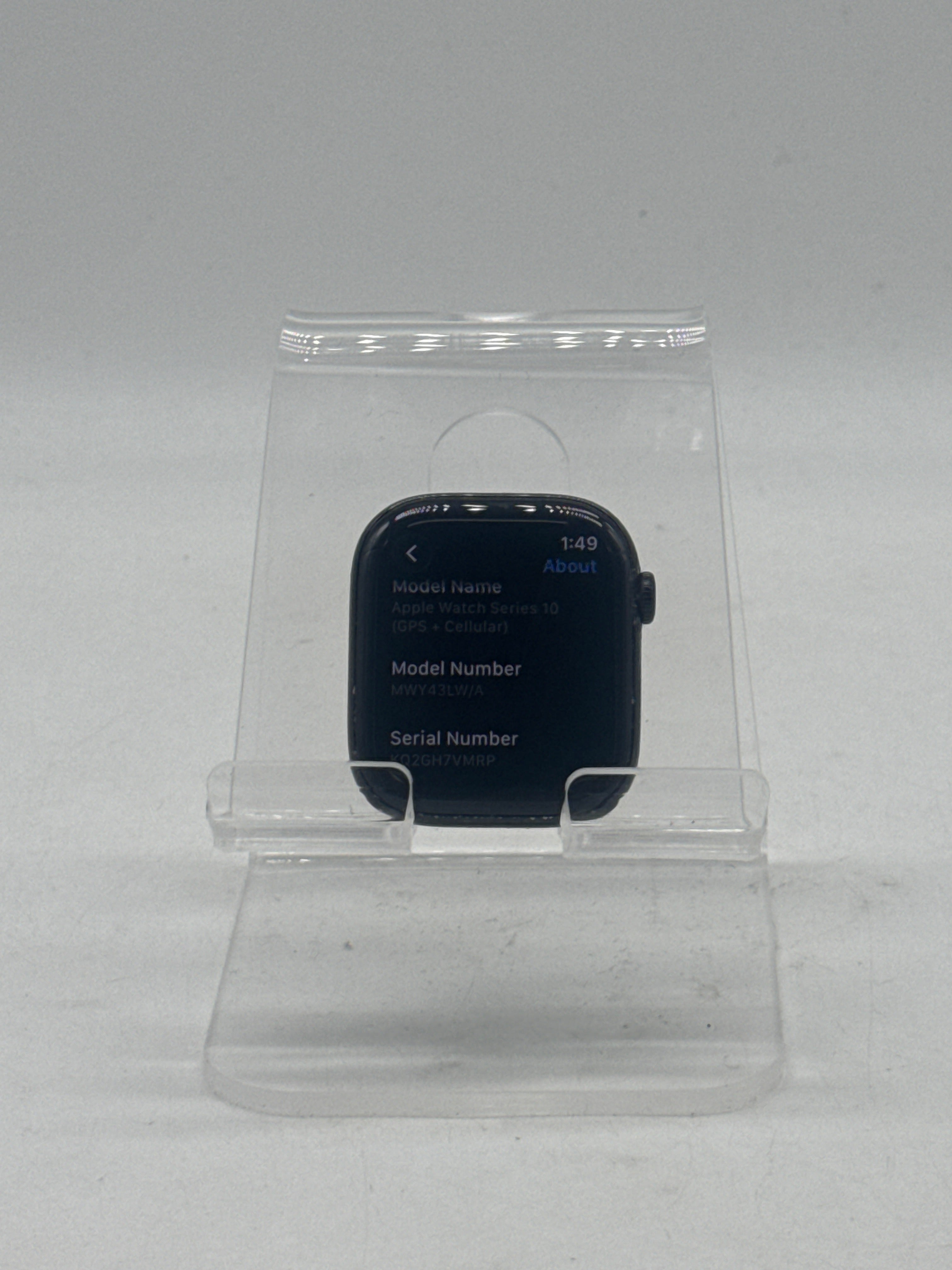 Unlocked Apple Watch Series 10 Cellular 46mm A3003 - GPS + Cellular 98% Battery