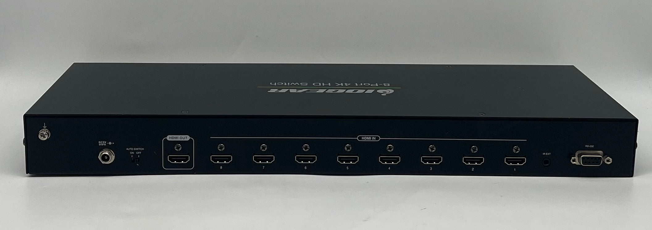 IOGEAR GHSW8481 8-Port HD Audio Video Switch RS232 - Used