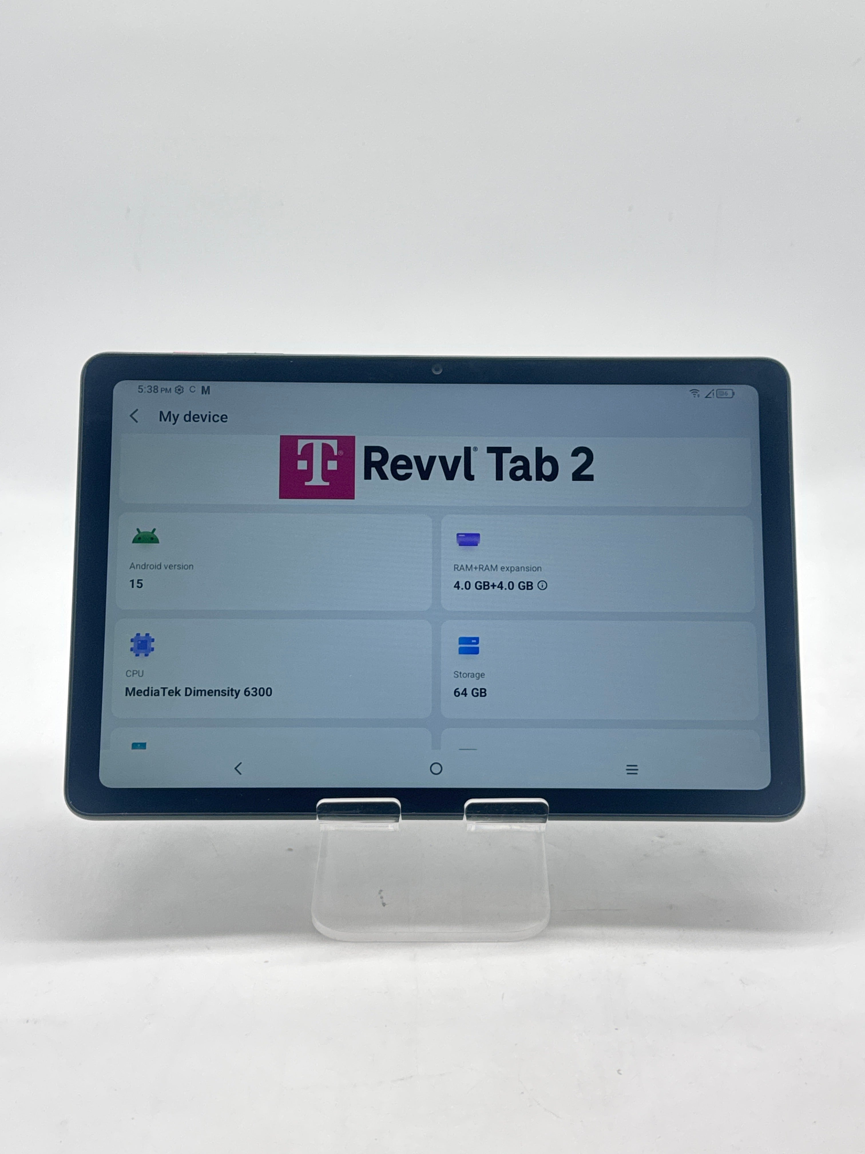 Revvl Tab 2 Tablet 64GB Black WiFi MetroPCS