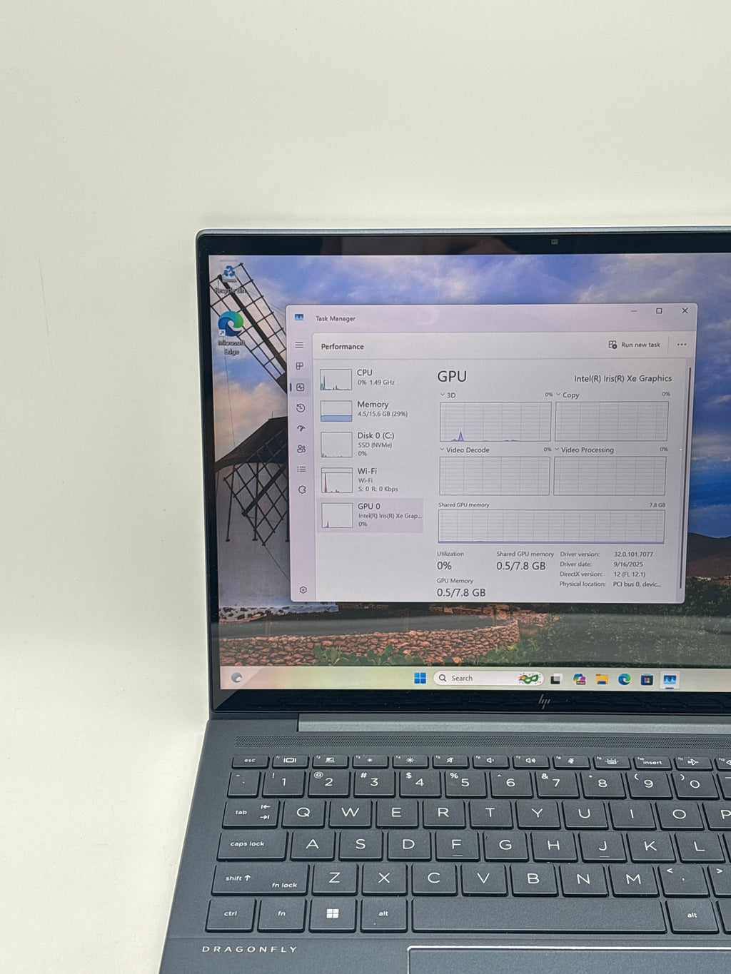 HP Elite Dragonfly G3 Touch i7-1255U 16GB RAM 256GB SSD