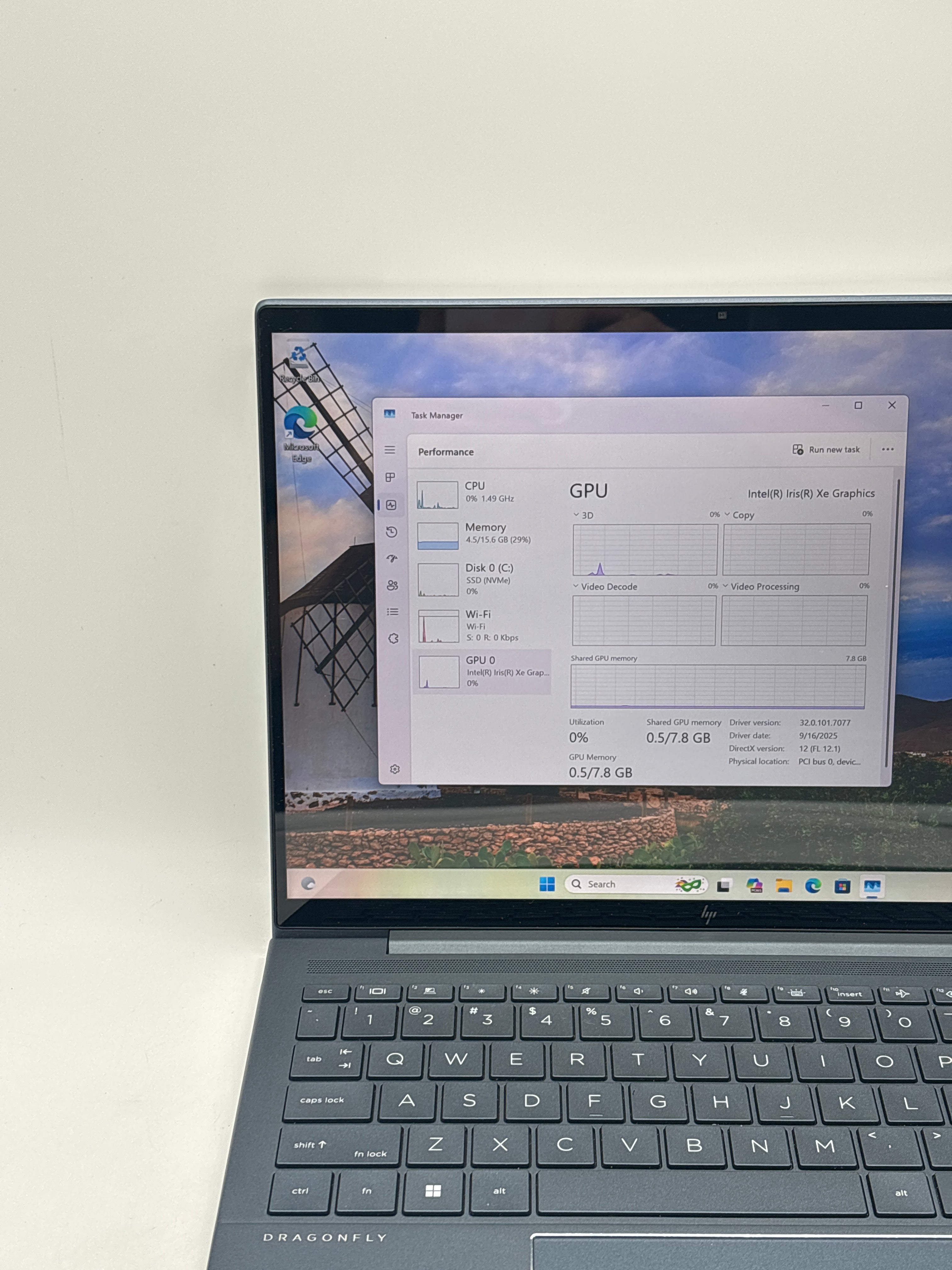 HP Elite Dragonfly G3 Touch i7-1255U 16GB RAM 256GB SSD