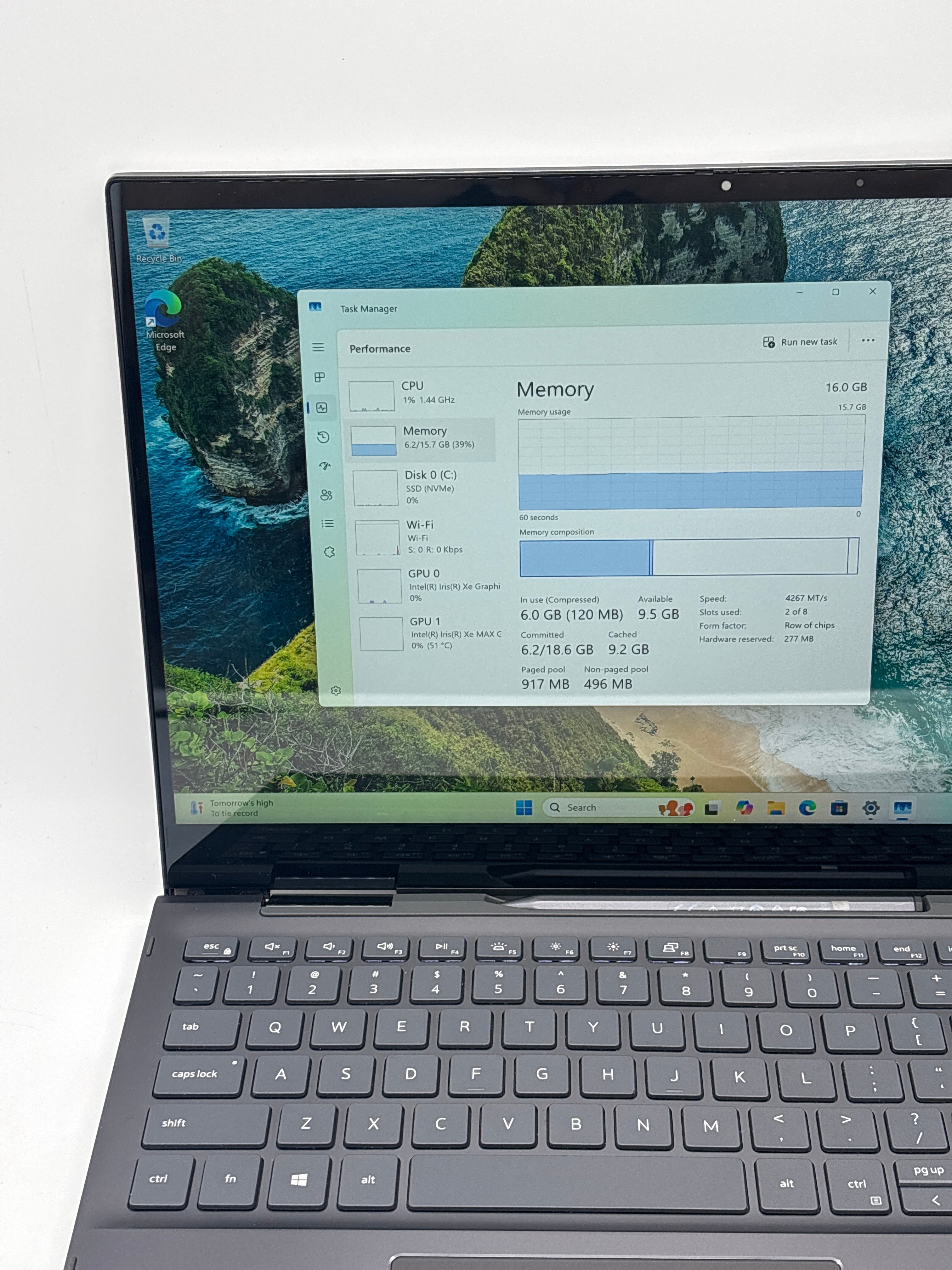 Dell Inspiron 7506 2-in-1 i7-1165G7 16GB RAM 512GB SSD - For Parts (Read DESC)
