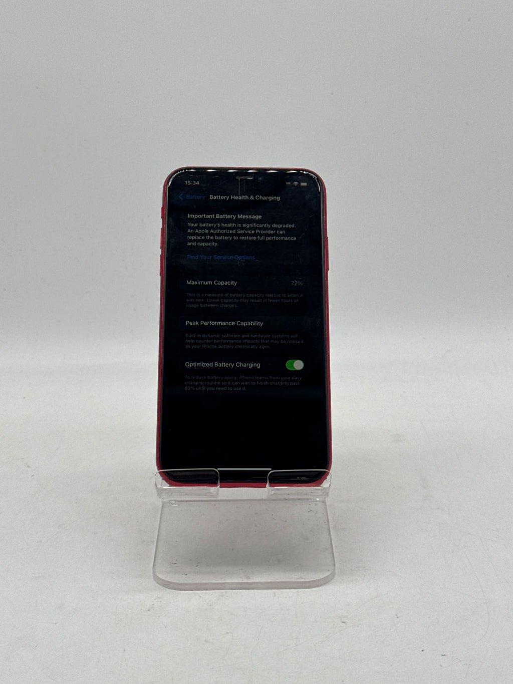 Apple iPhone 11 6.1" A2111 64GB Red Unlocked - READ