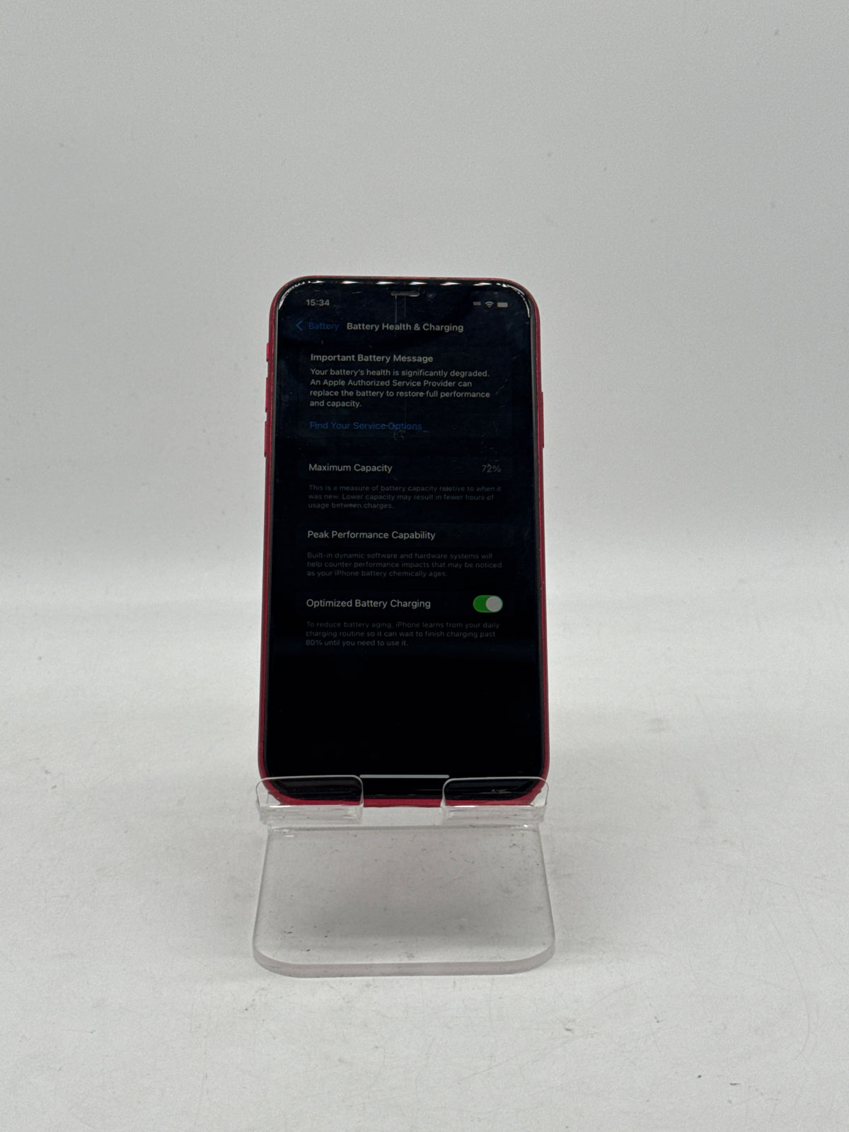 Apple iPhone 11 6.1" A2111 64GB Red Unlocked - READ