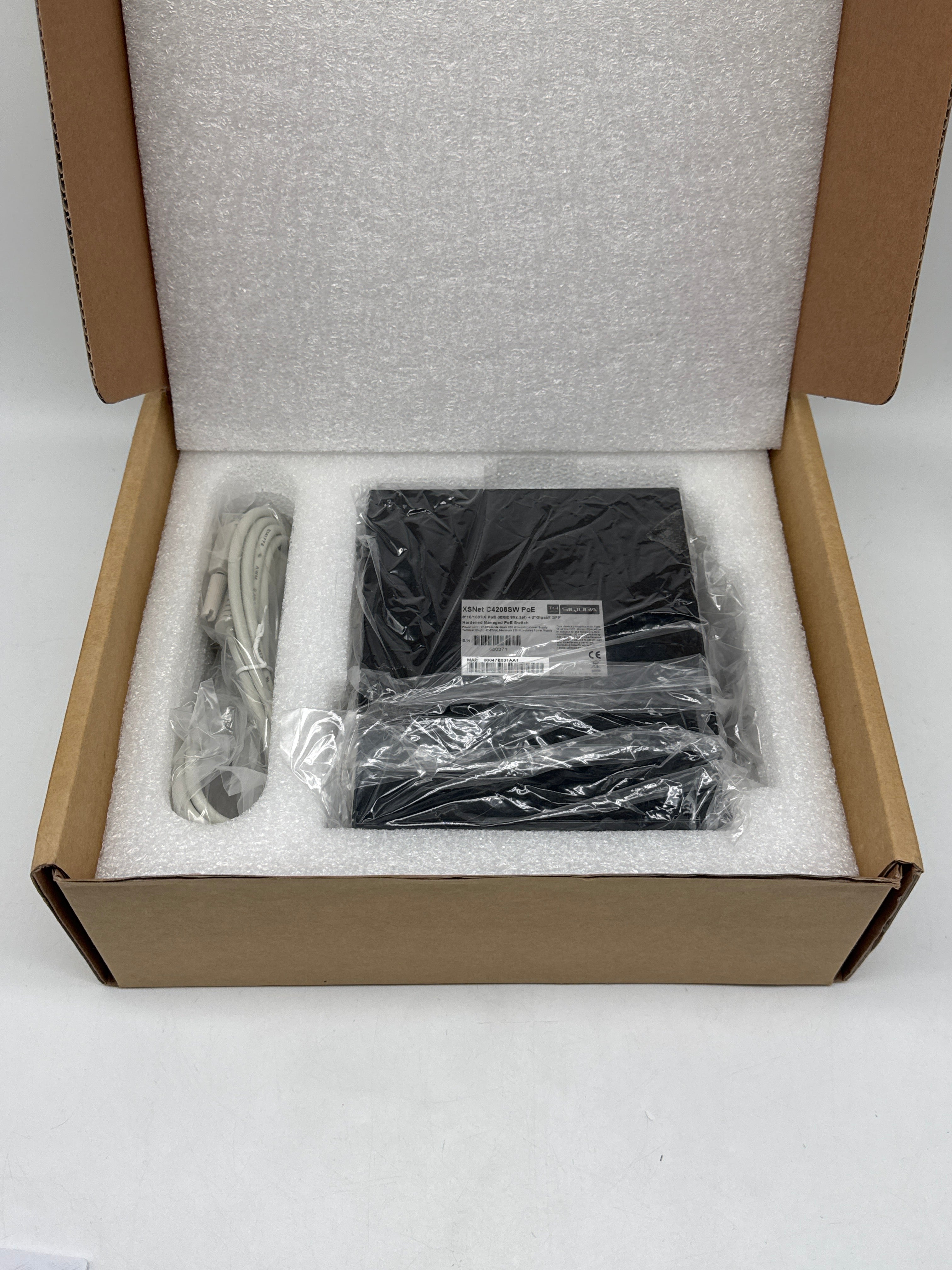Siqura XSNet C4104SW Hardened Managed Ethernet Switch New In Box