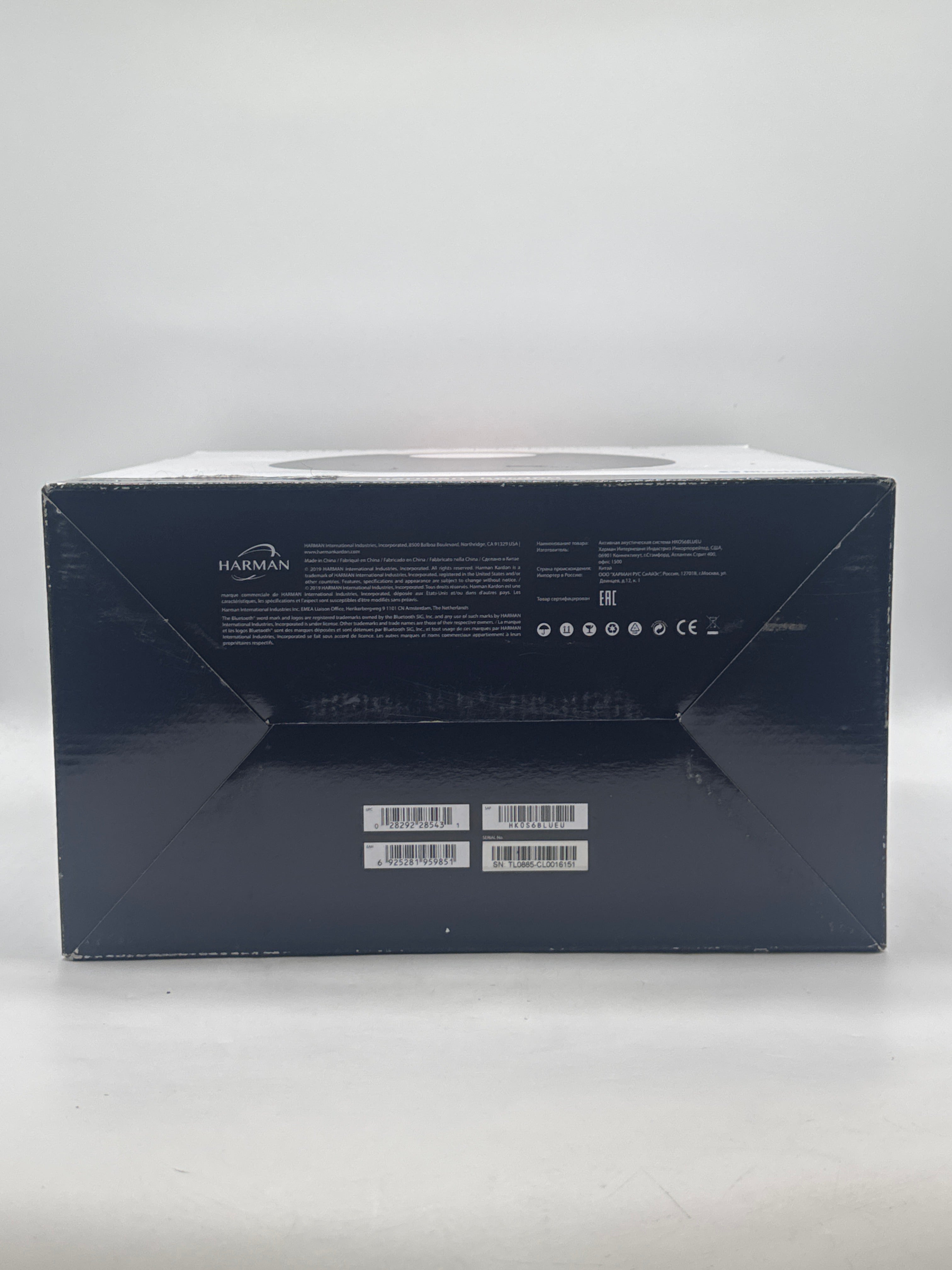 Harman Kardon Onyx Studio 6 Portable Bluetooth Speaker Blue - Used