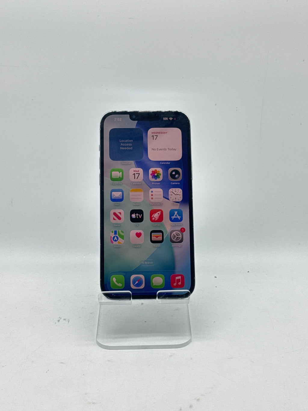 Apple iPhone 13 Pro Max 6.7" A2484 128GB Unlocked Blue - For Parts