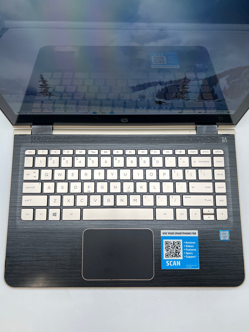 HP Pavilion x360 M3-U003DX 15.6" Intel i5-6200U 8GB RAM 128GB SSD Gold - Used