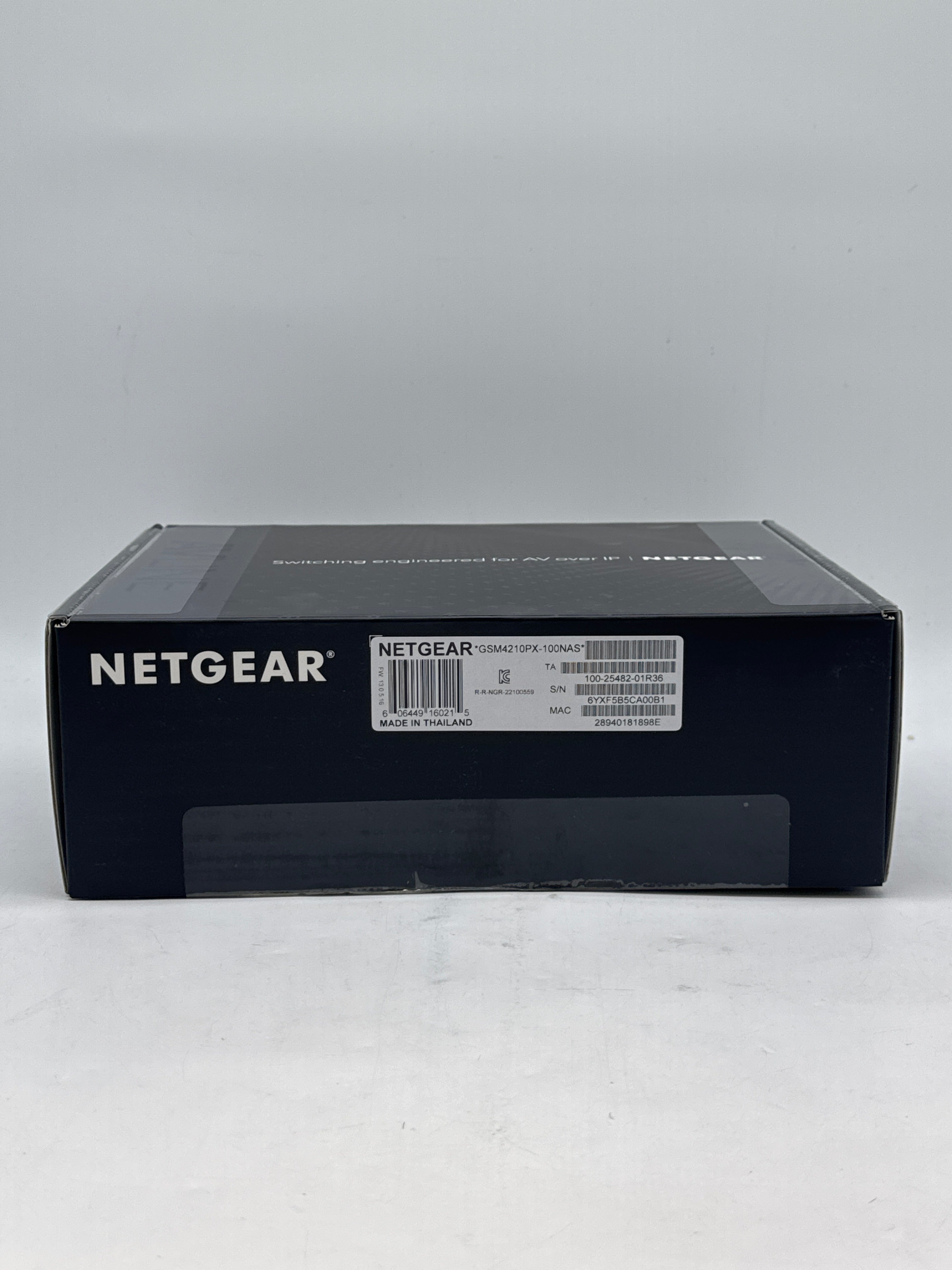 NETGEAR M4250-8G2XF-PoE+ Fully Managed 8-Port Switch 10G SFP+ GSM4210PX
