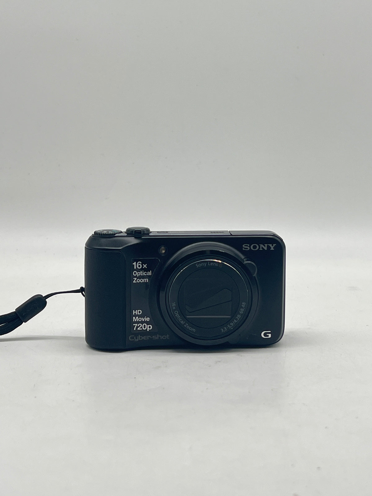Sony Cyber-shot DSC-H90 16.1MP 16x Zoom Digital Camera Black Used