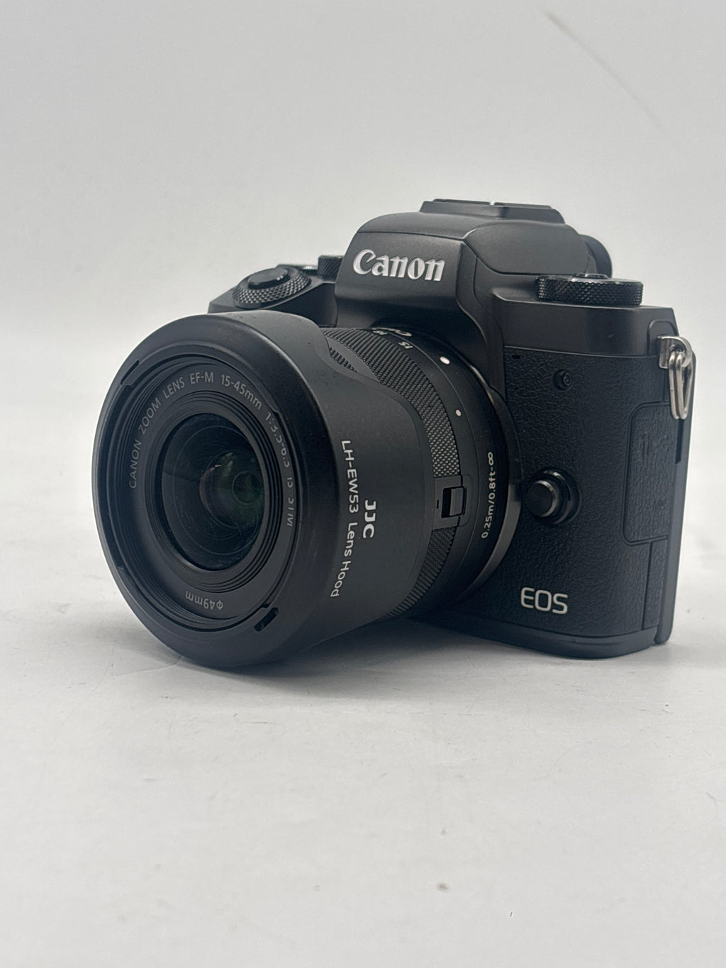 Canon EOS M5 Mirrorless w/ EF-M 15-45mm Lens Black - Used