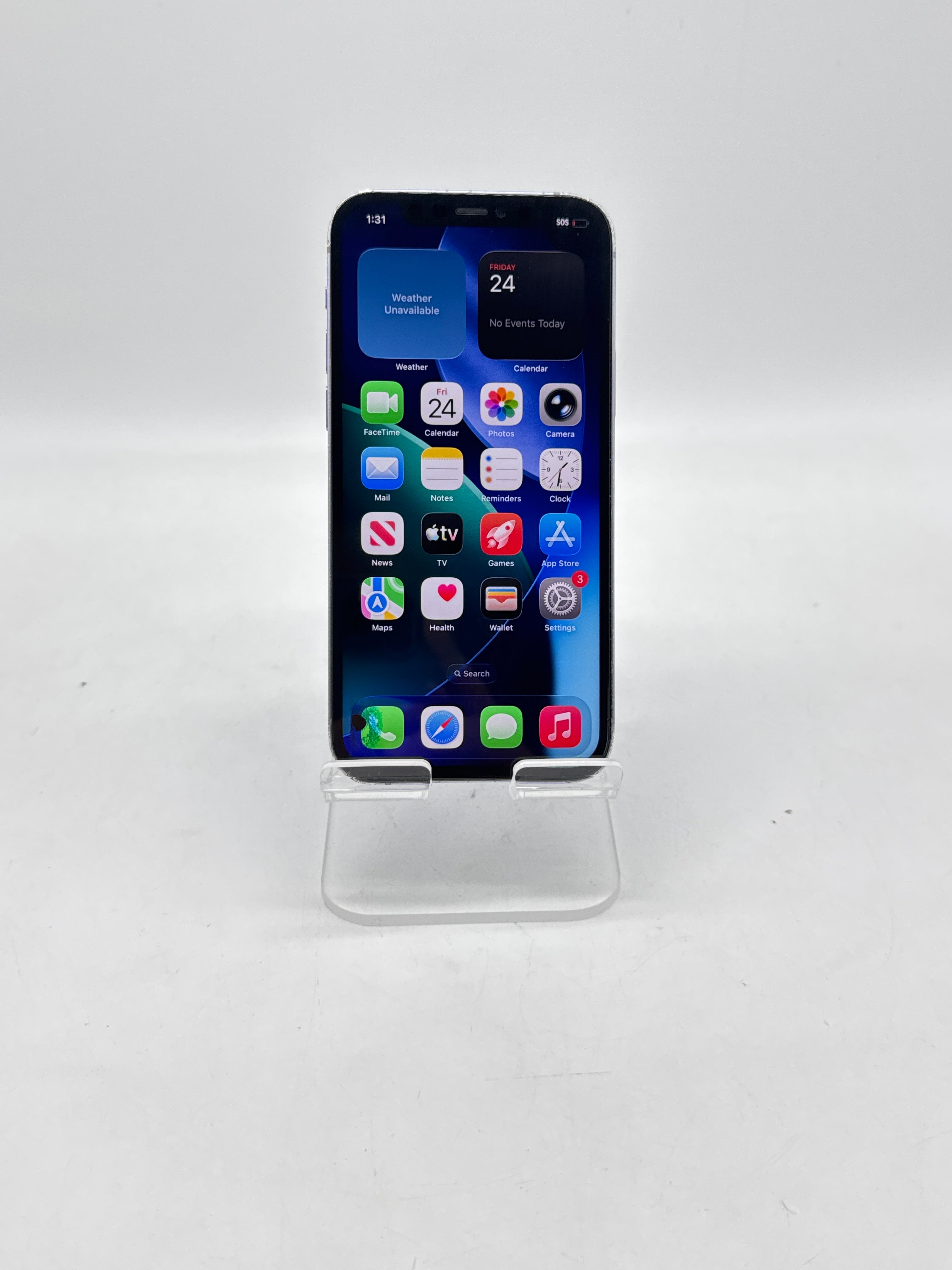 Apple iPhone 12 A2172 64GB Purple Factory Unlocked - READ