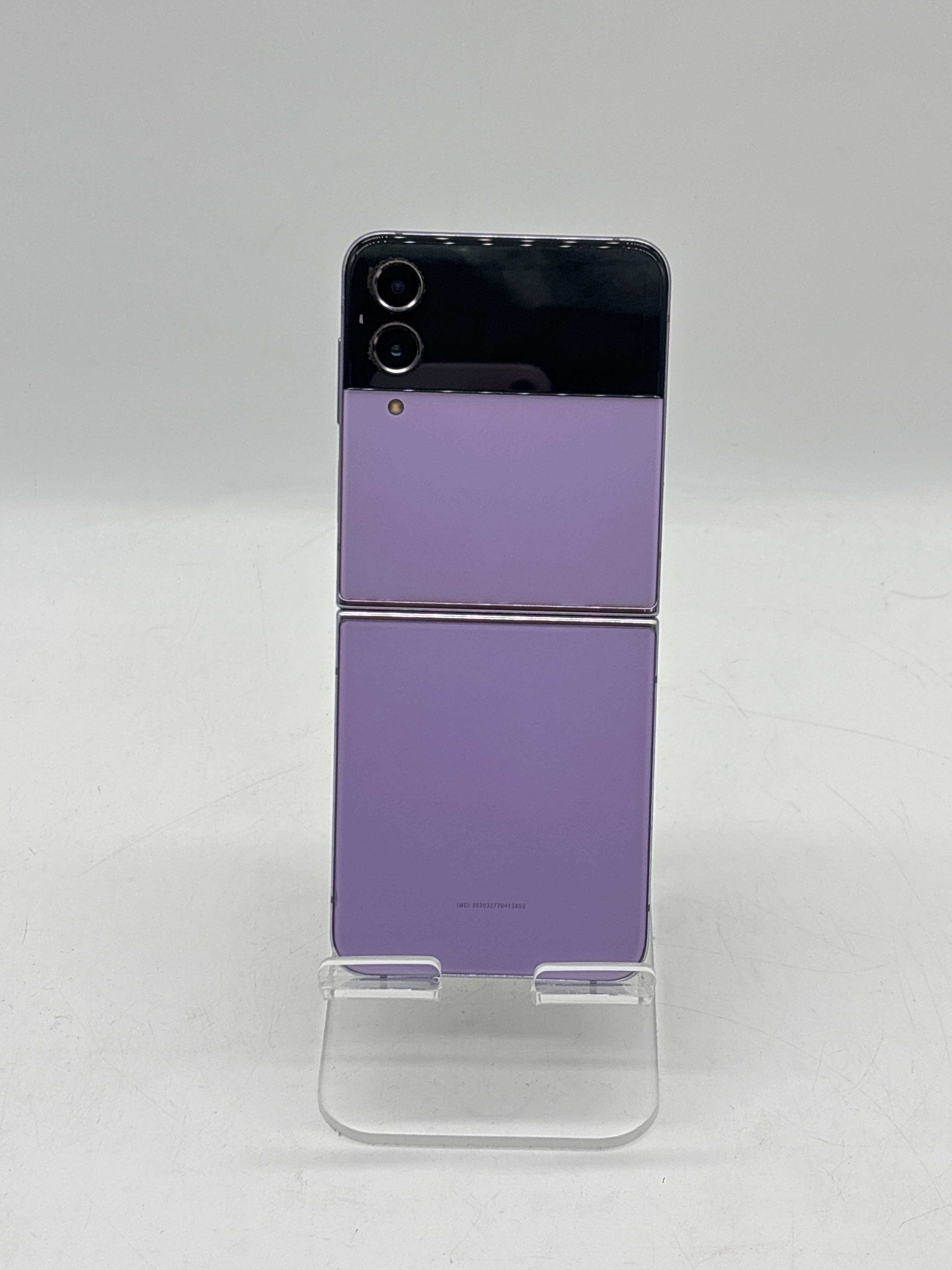 Samsung Galaxy Z Flip 4 256GB Unlocked Purple - For Parts (Bad LCD)