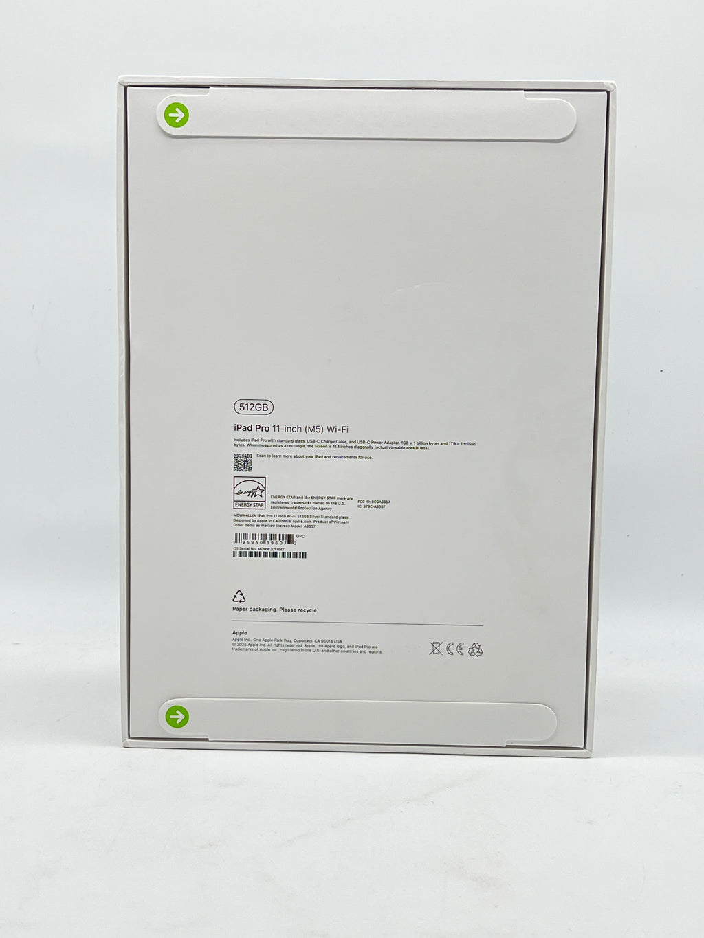 Apple iPad Pro 11" M5 2025 512GB Silver WI-FI - New in Box