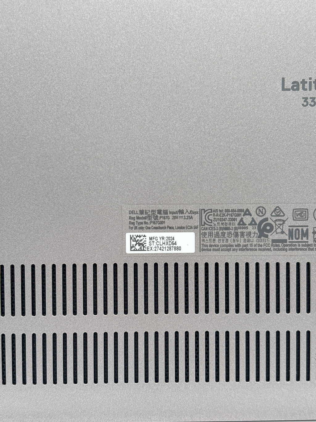 Dell Latitude 3340 i3-1215U 8GB RAM 256GB SSD