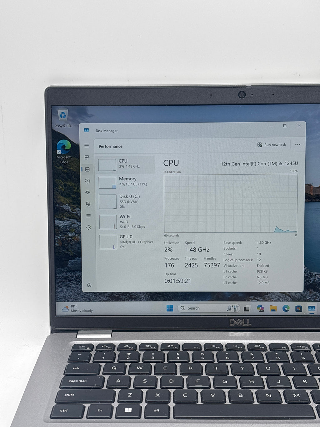 Dell Latitude 5430 i5-1245U 16GB RAM 256GB SSD