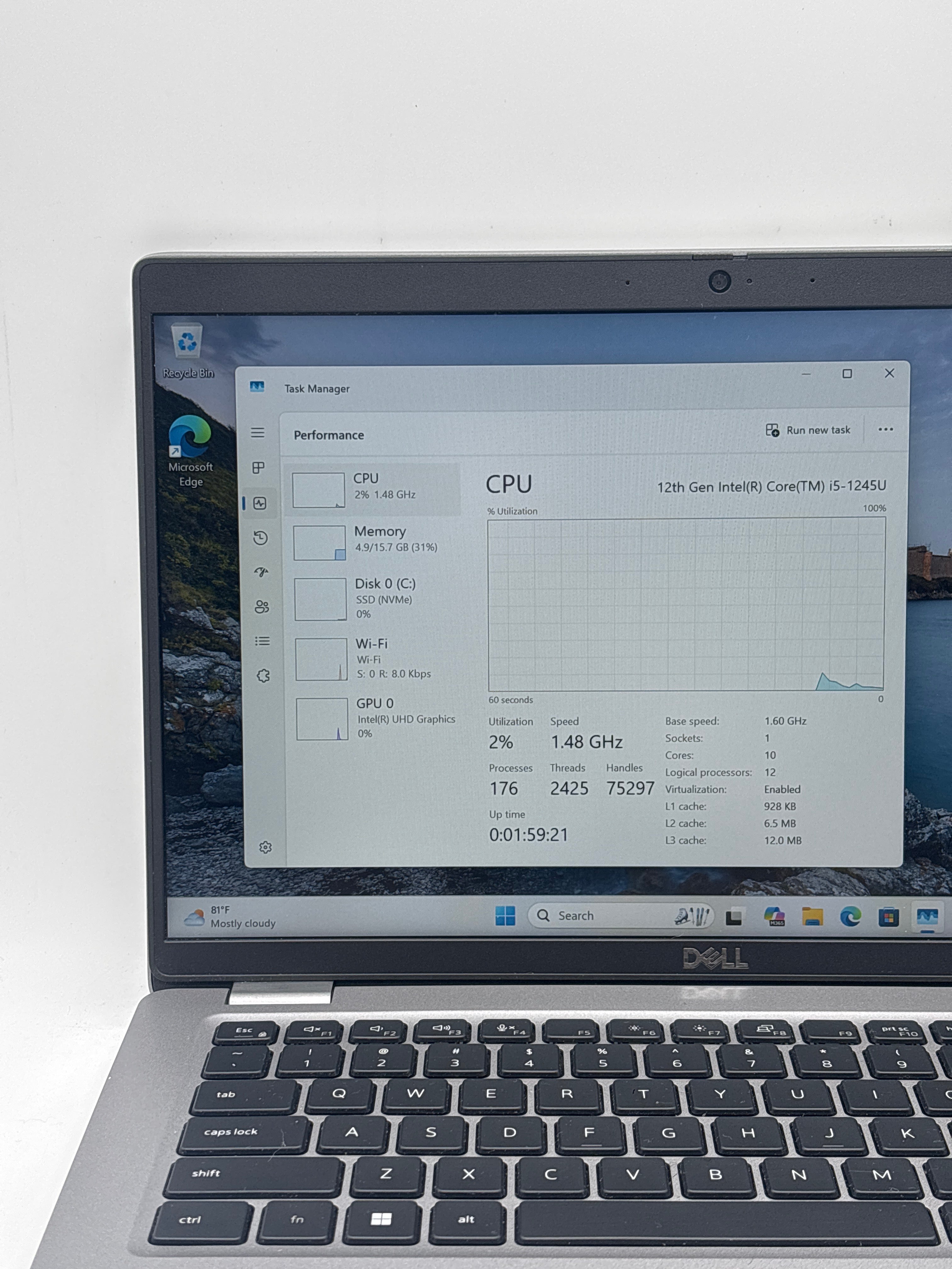 Dell Latitude 5430 i5-1245U 16GB RAM 256GB SSD