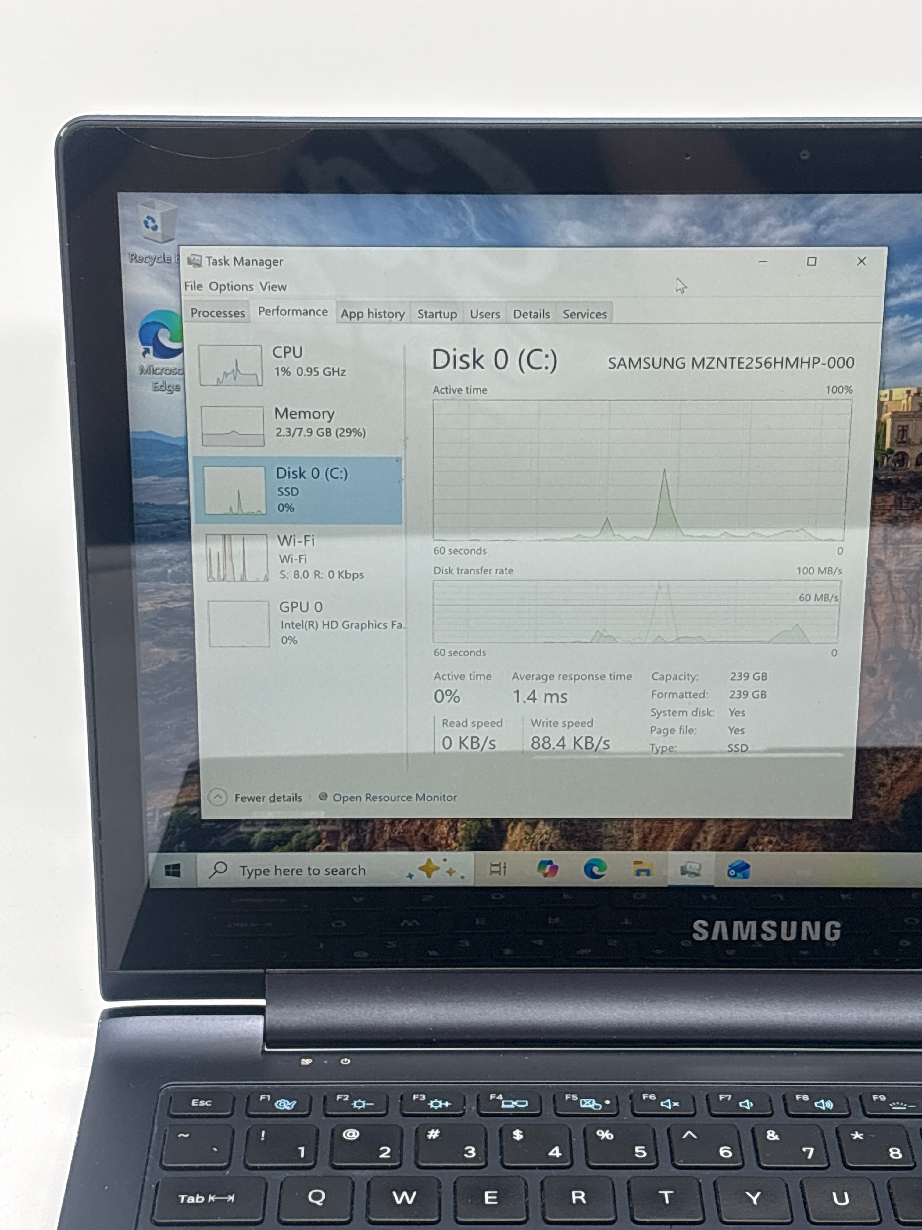 Samsung ATIV Book 9 Plus IN940X3G Intel i7 8GB RAM 256GB SSD