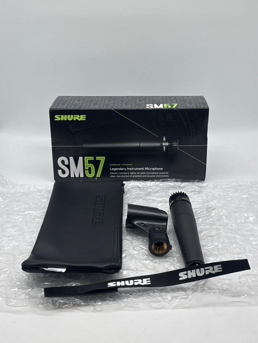 Shure SM57-LC Professional Dynamic Instrument Microphone