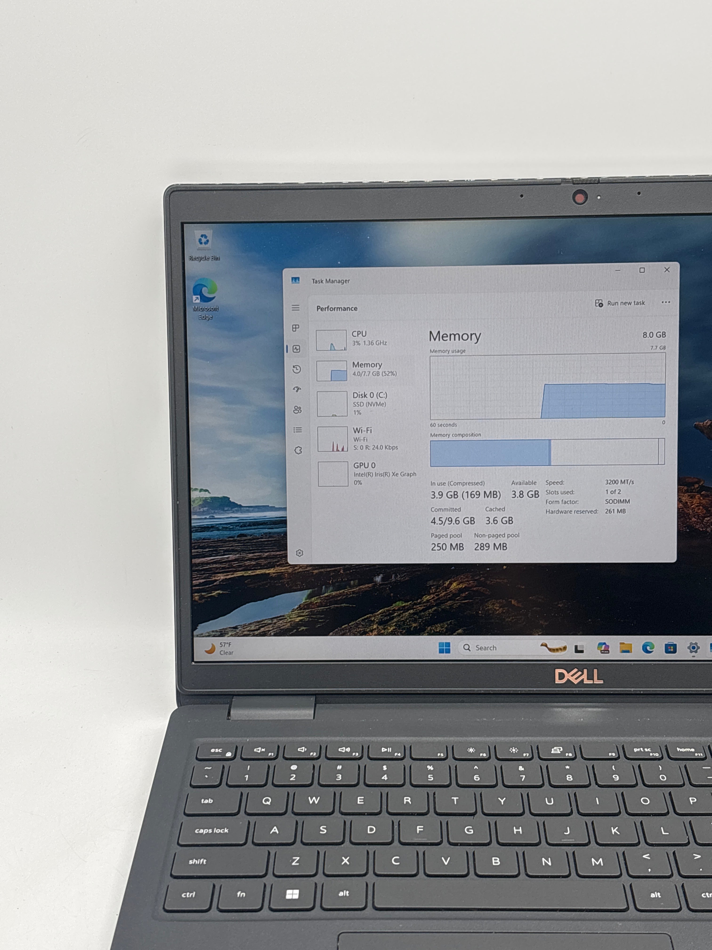 Dell Latitude 3520 i5-1135G7 8GB RAM 256GB SSD
