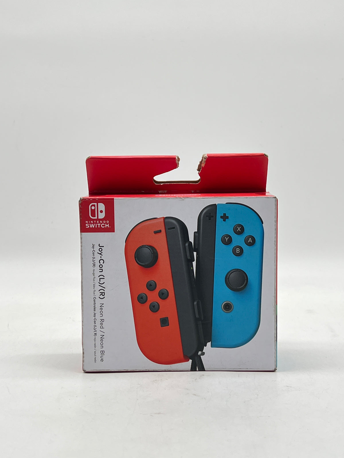 Nintendo Switch Joy-Con Controller Set L/R Neon Red Neon Blue New