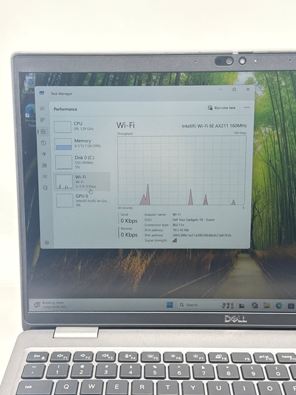 Dell Latitude 5540 15.6" i7-1365U 16GB RAM 512GB SSD Gray