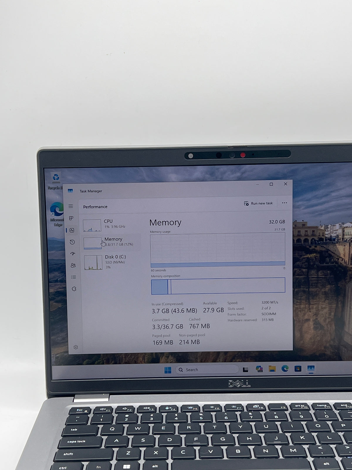 Dell Latitude 5430 13" Intel Core i5-1235U 32GB RAM 256GB SSD Gray - Used