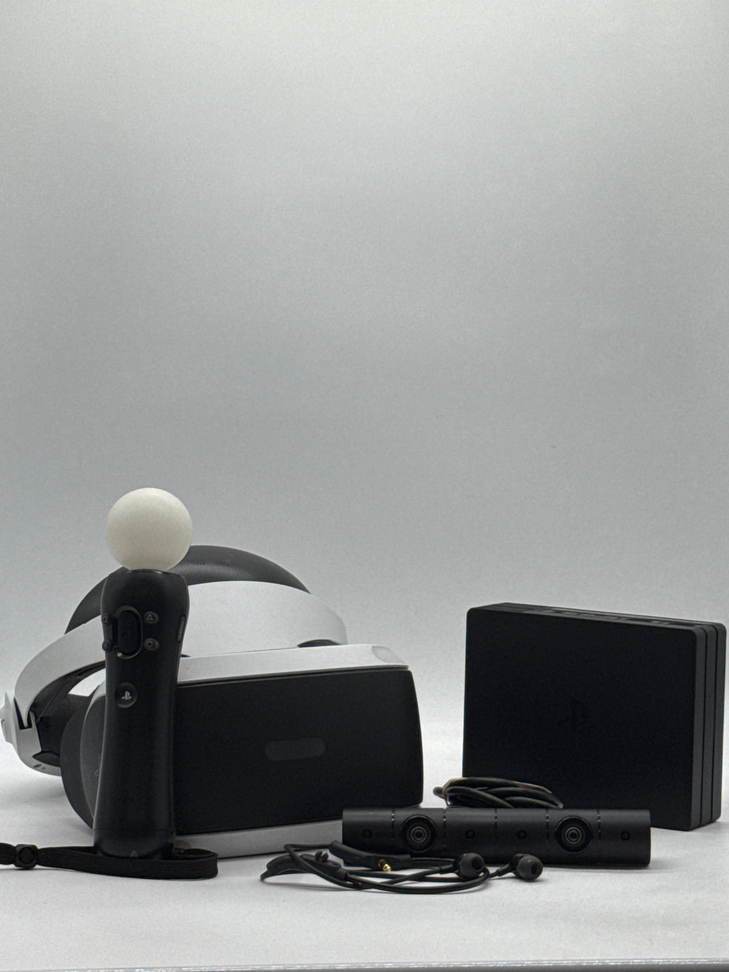 Sony PlayStation VR CUH-ZVR2 White - For Parts (Missing Controller)