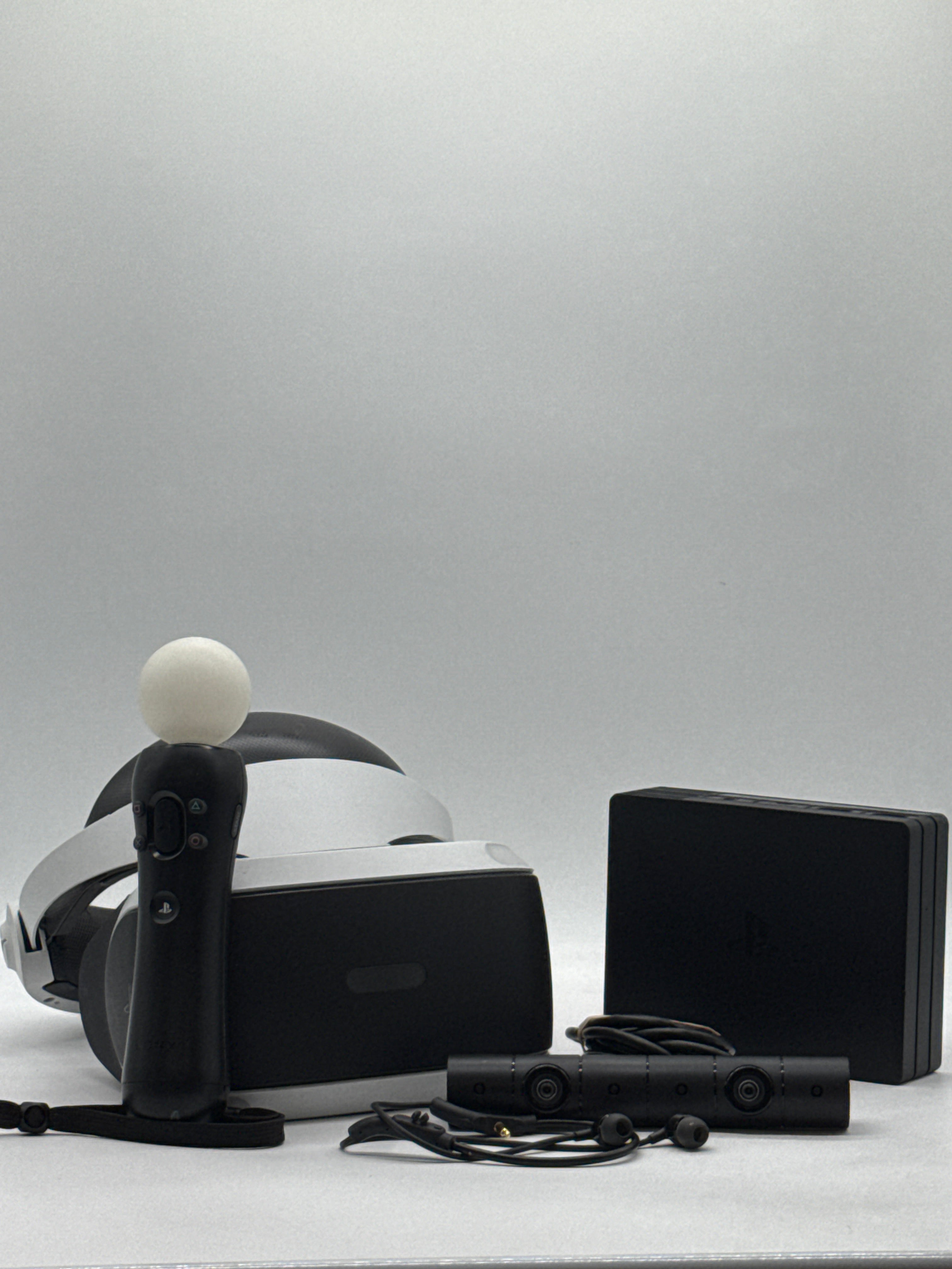 Sony PlayStation VR CUH-ZVR2 White - For Parts (Missing Controller)