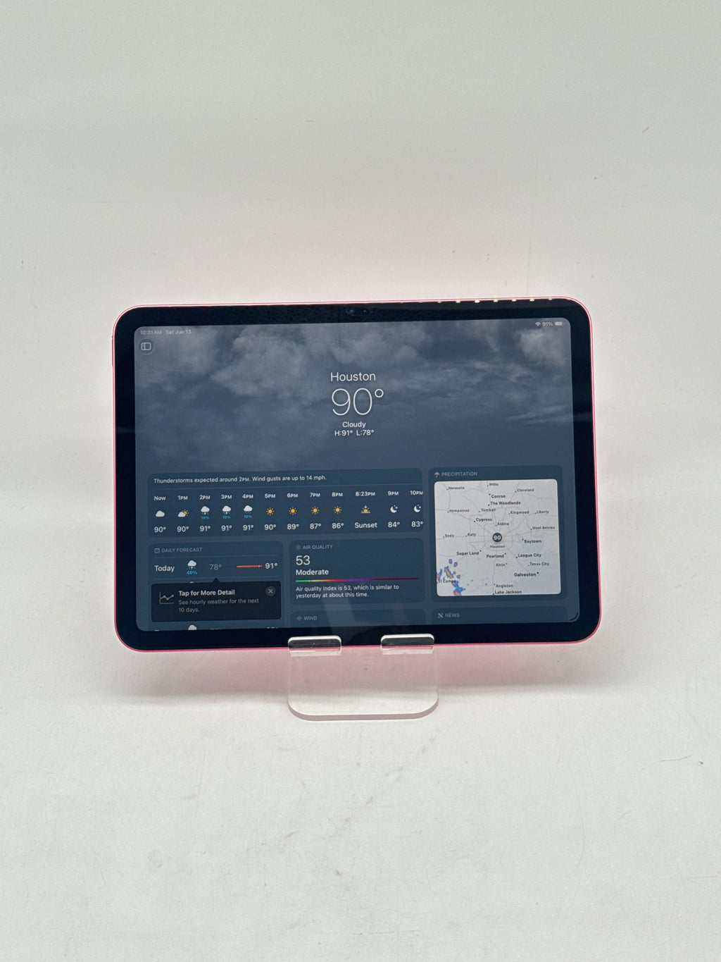 Apple iPad 11th Gen A16 A3354 128GB Wi-Fi Only with Apple Pencil - Used