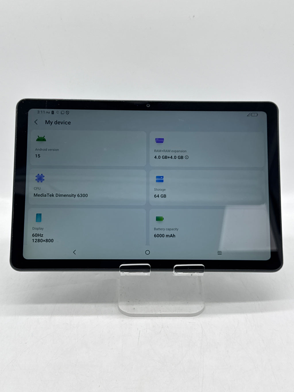 Revvl Tab 2 64GB Wi-Fi + Cellular Black MetroPCS Locked - Used