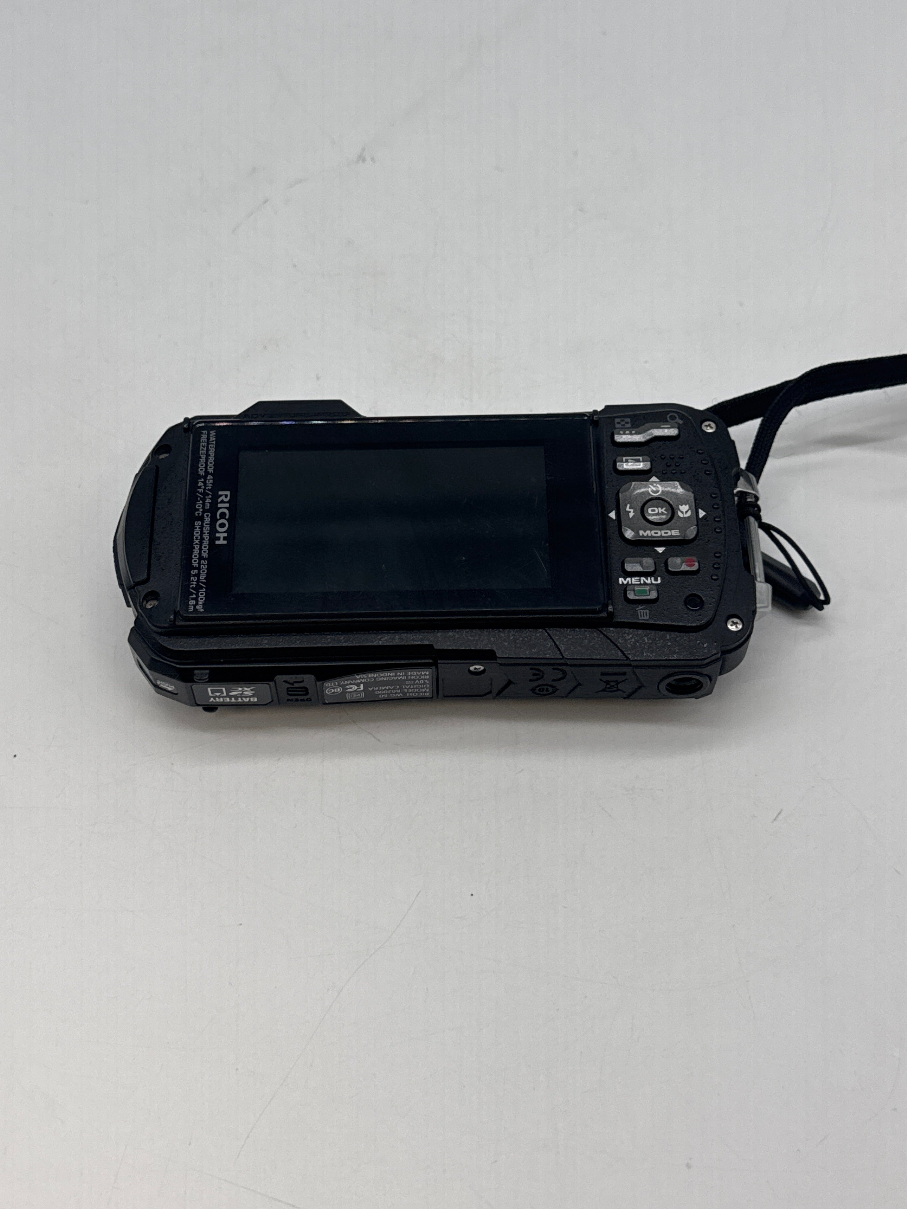 Ricoh Optio W6-60 10.0MP 5x Zoom Compact Digital Camera - Used