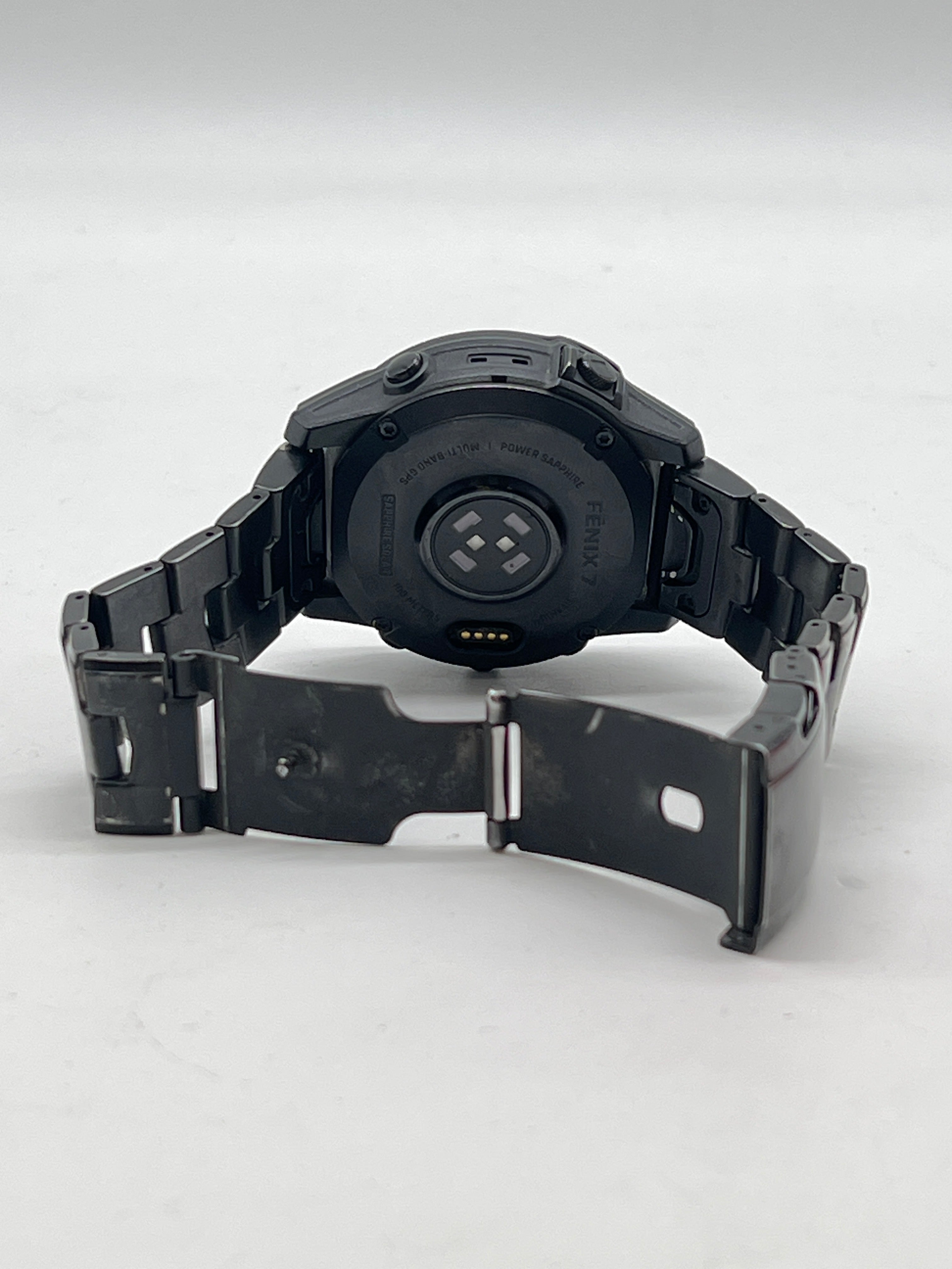 Garmin Fēnix 7 Sapphire Solar Edition Smart Watch - For Parts (Cracked Screen)