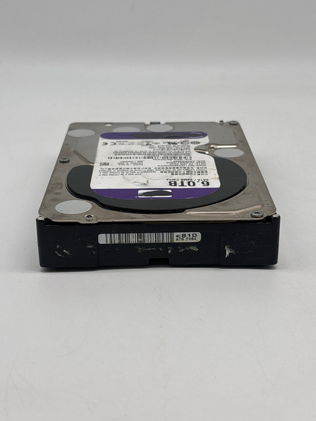 Western Digital Purple 6TB Hard Drive 3.5' NVR Surveillance WD60PURX