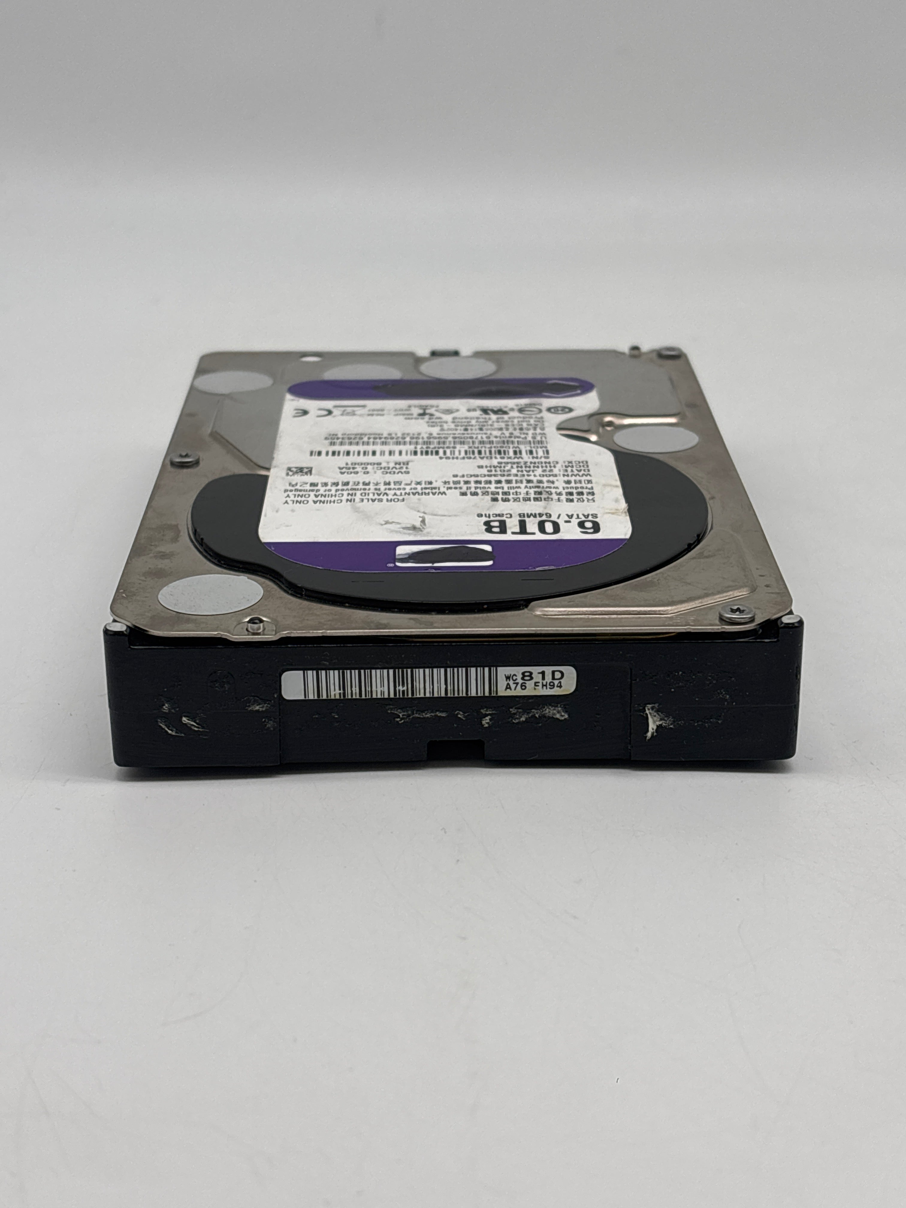 Western Digital Purple 6TB Hard Drive 3.5' NVR Surveillance WD60PURX