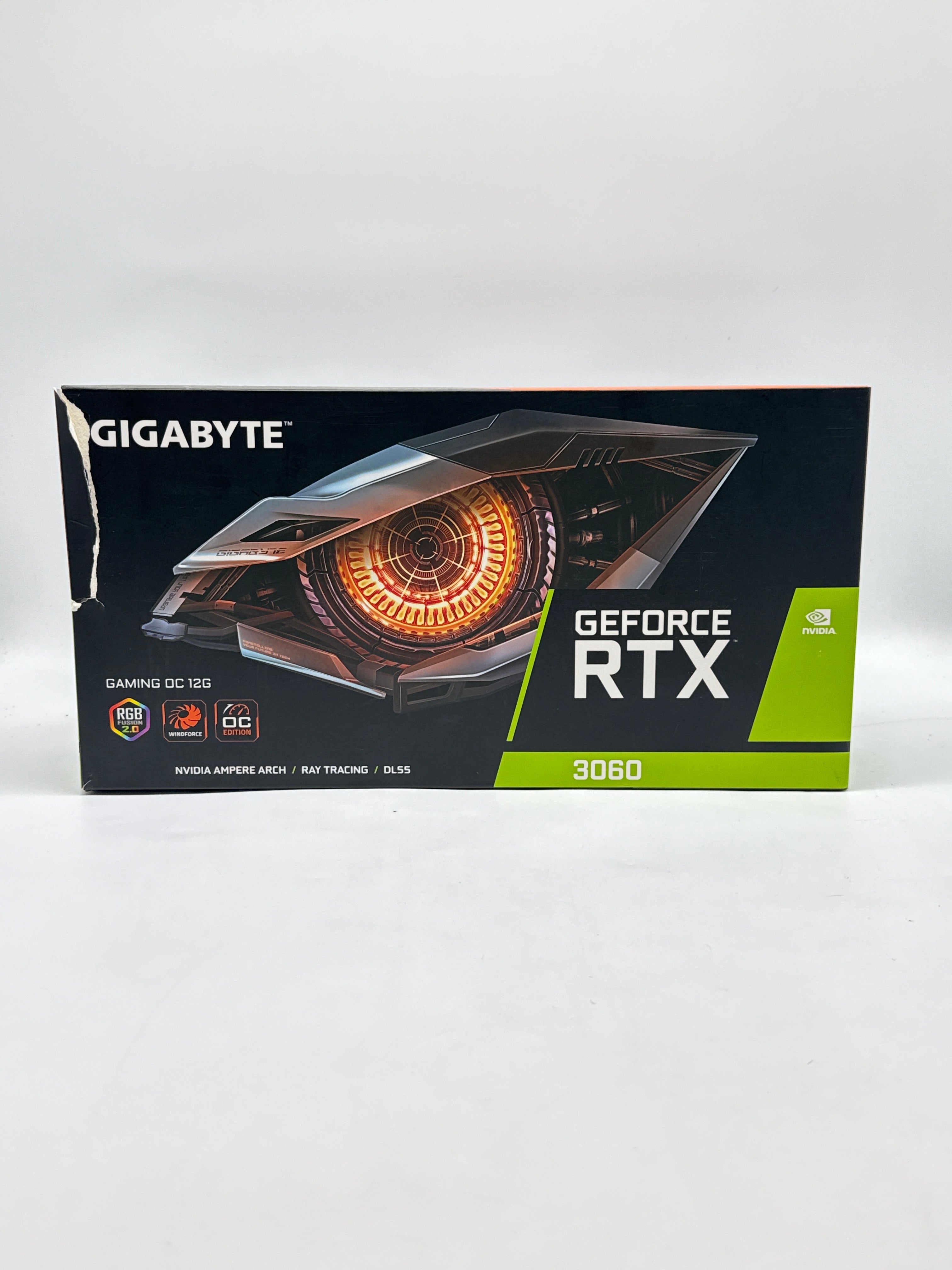 GIGABYTE NVIDIA GeForce RTX 3060 12GB GDDR6 Graphics Card - Used with Box