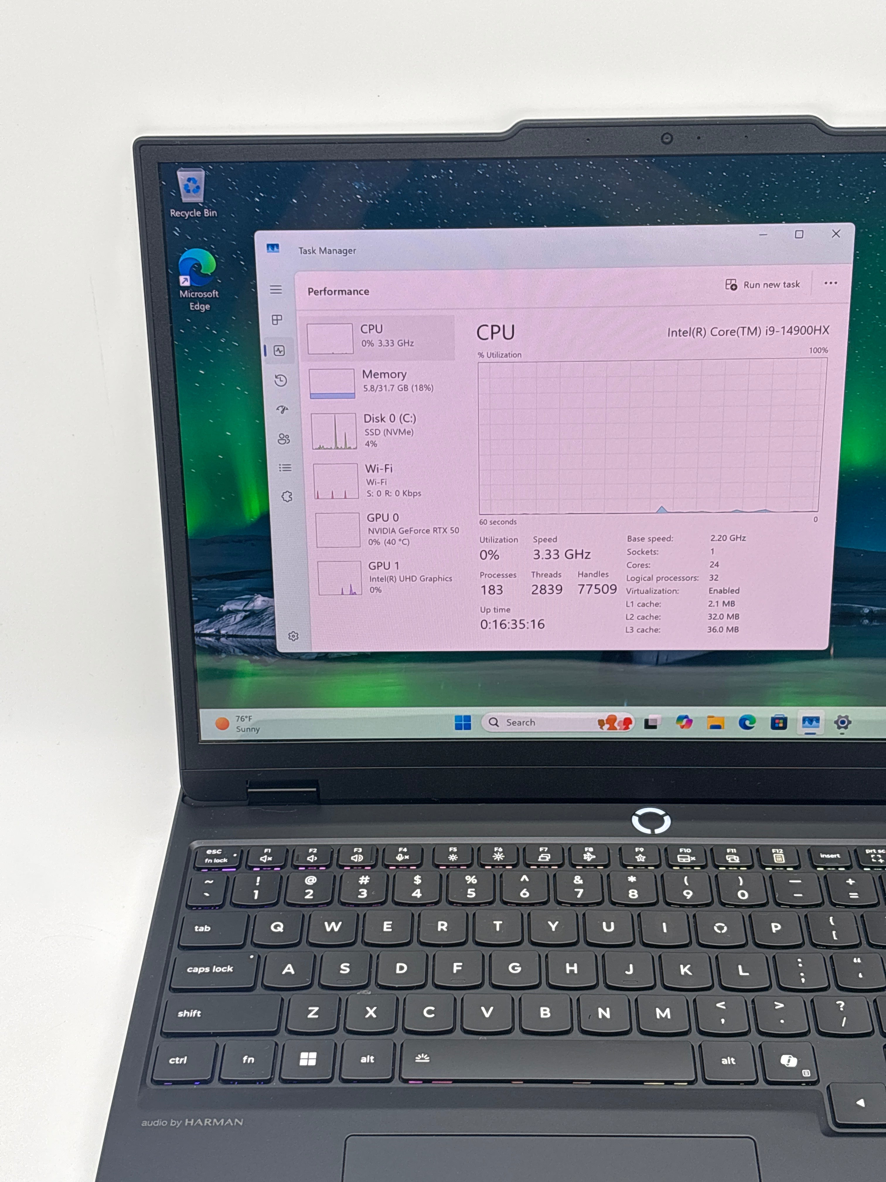 Lenovo Legion 5 15IRX10 i9-14900HX 32 GB RAM 1 TB SSD RTX 5070