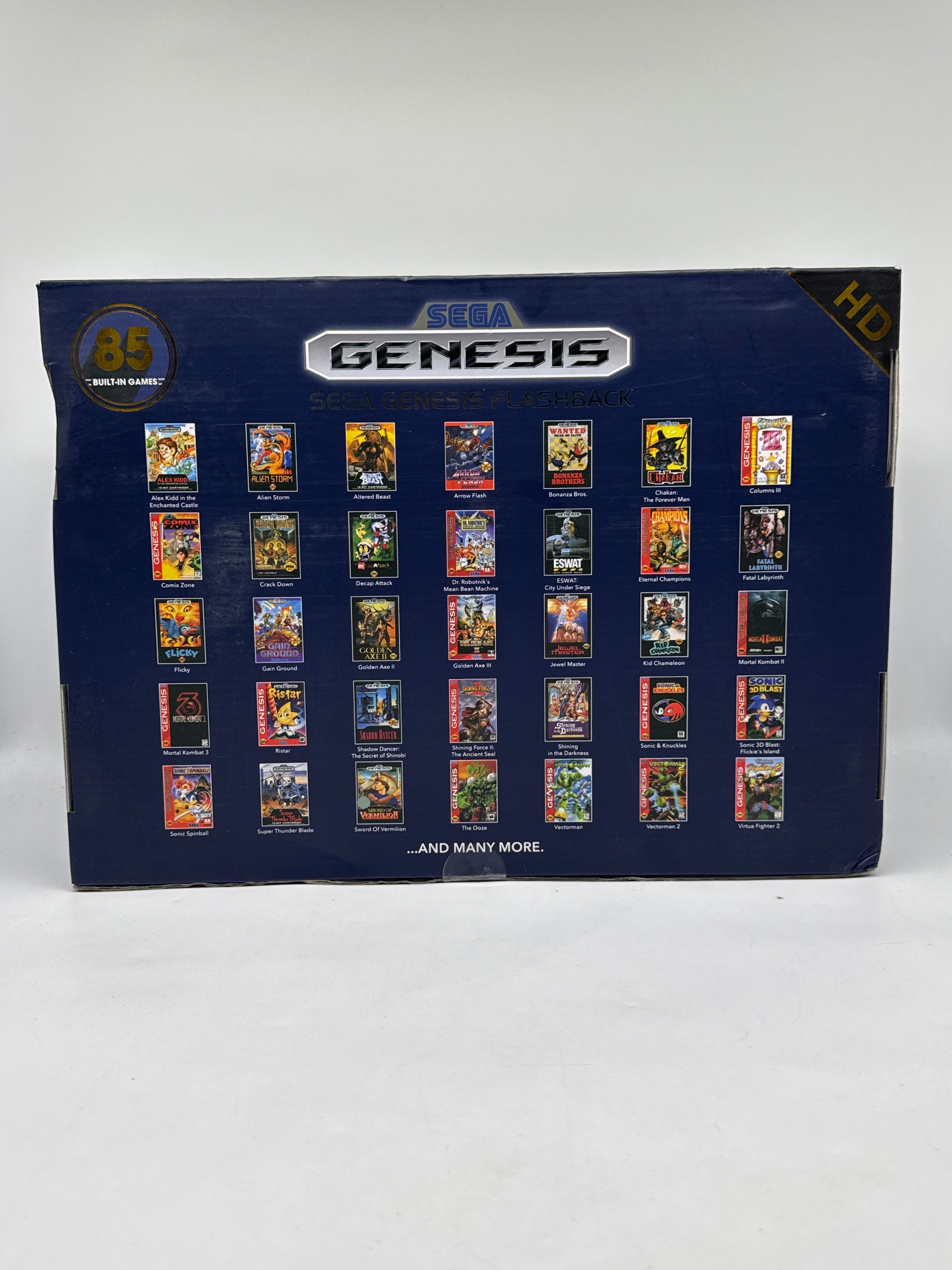 AtGames Sega Genesis Flashback 85 Built-in Games Console - New in Box