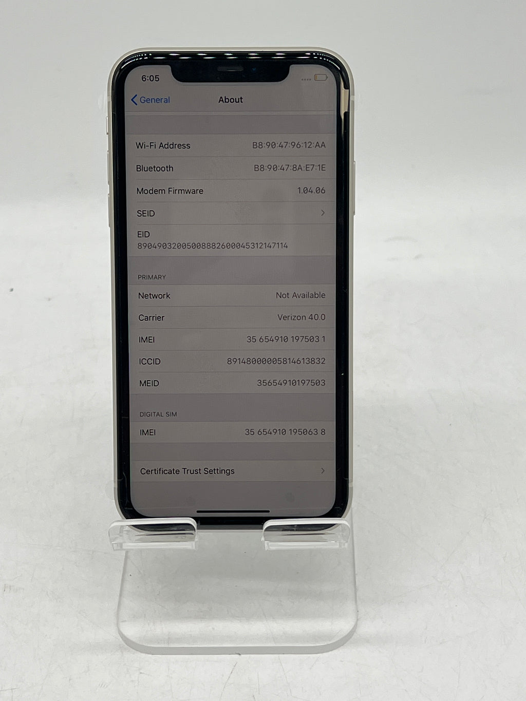 Apple iPhone 11 256GB Unlocked - Open Box
