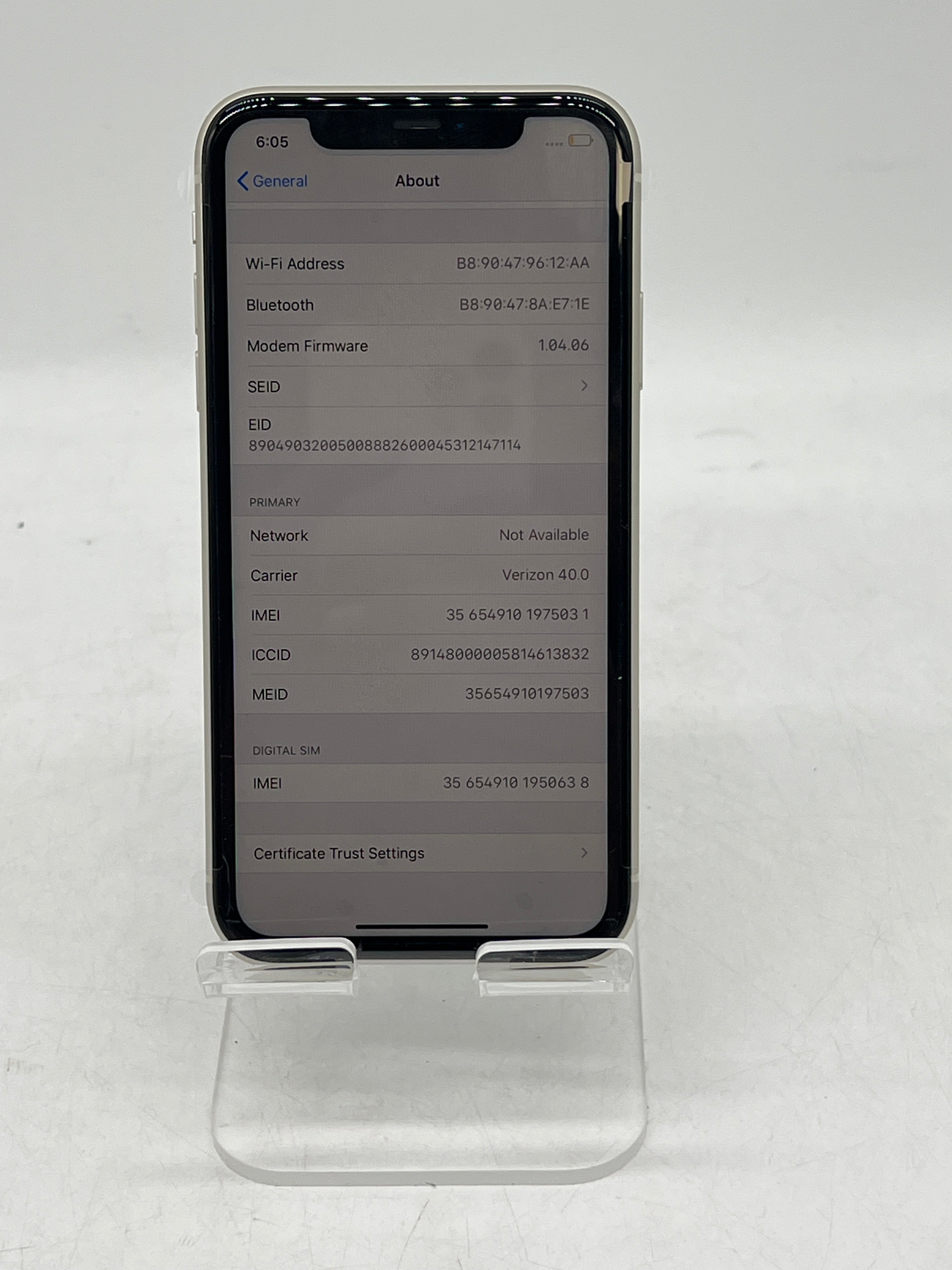 Apple iPhone 11 256GB Unlocked - Open Box