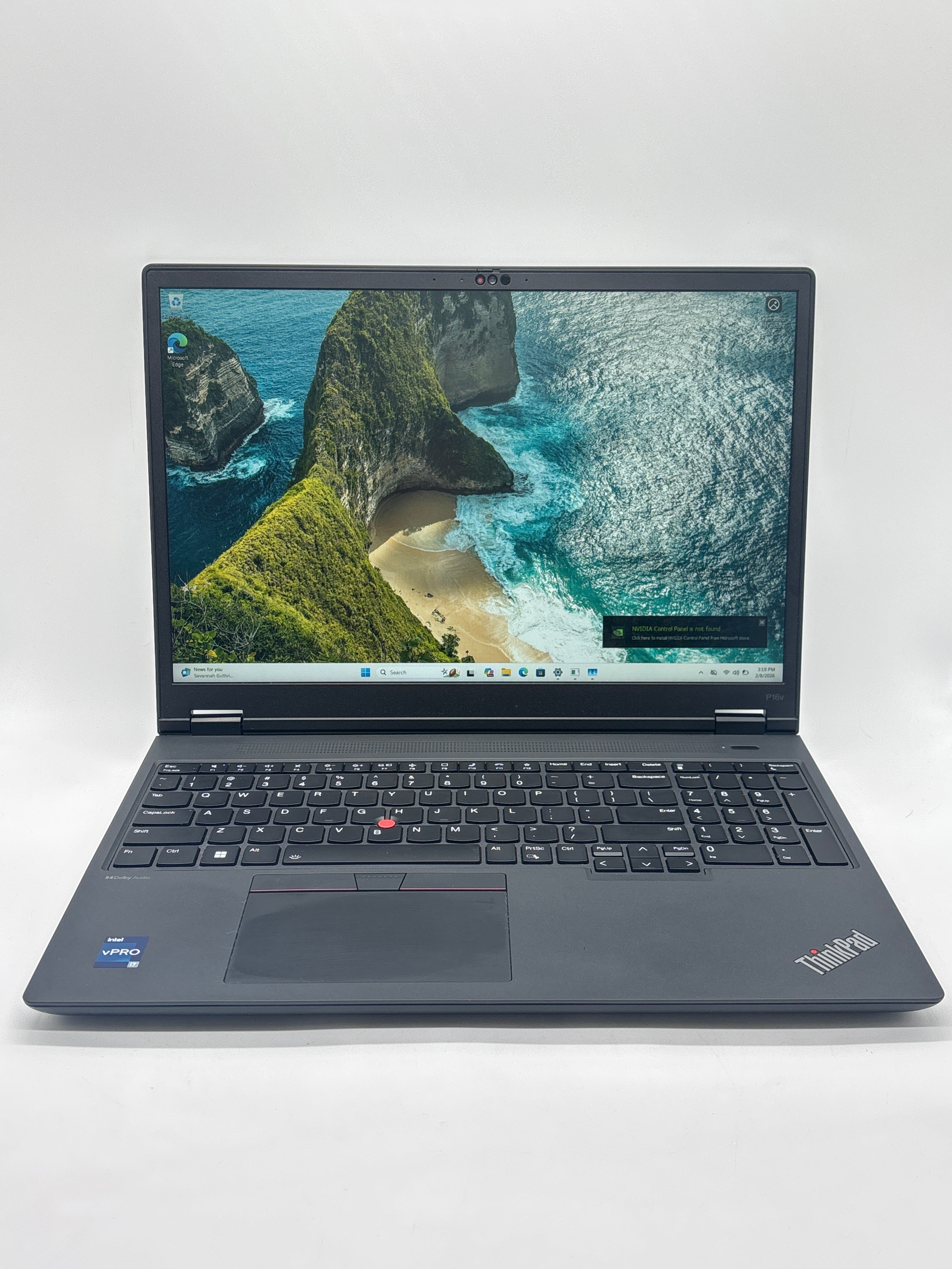 Lenovo ThinkPad P16v Gen 1 i7-13800H 32 GB RAM 512GB SSD RTX A1000 - For Parts (Read DESC)