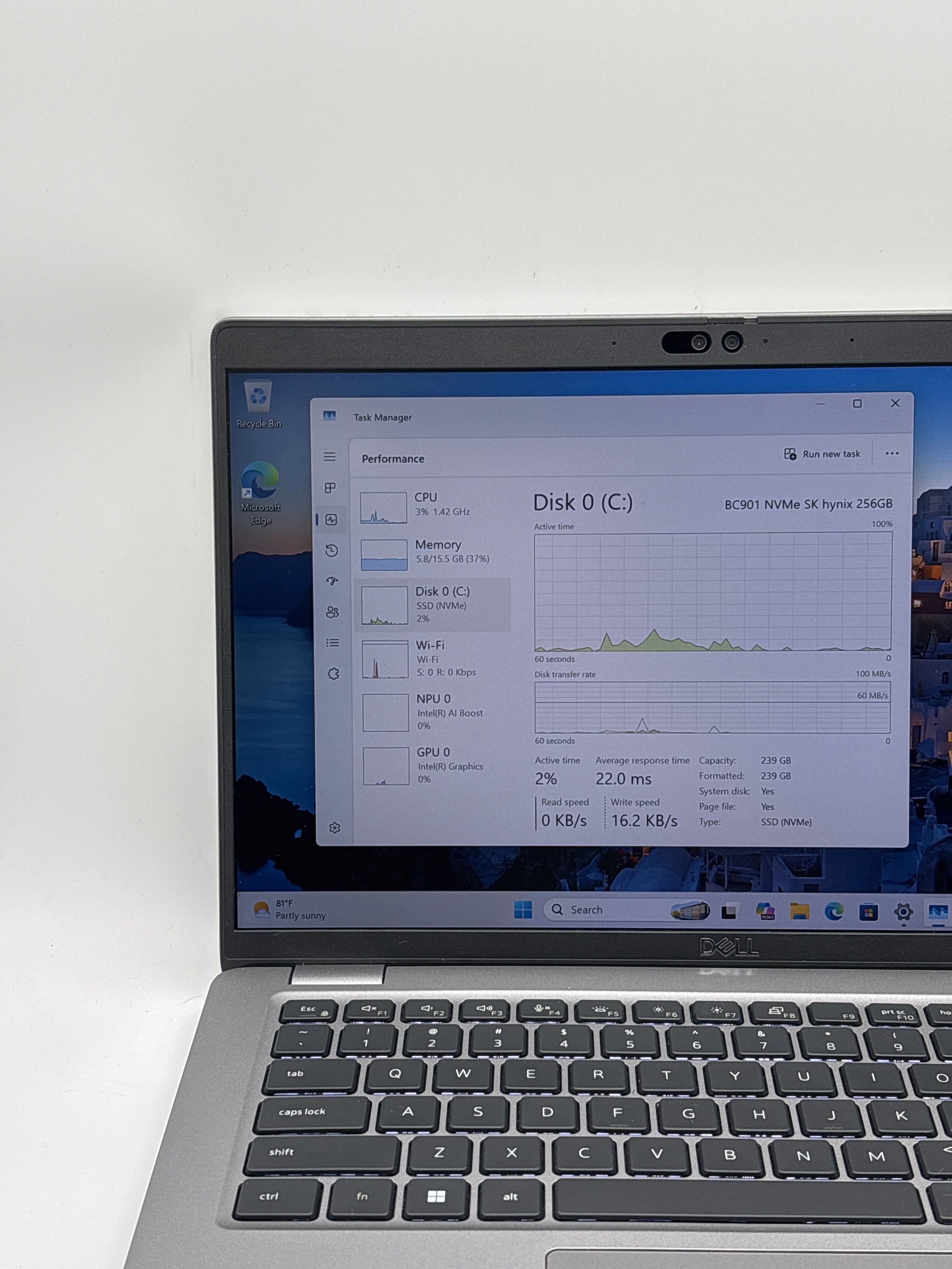 Dell Latitude 5450 Ultra 5 135U 16GB RAM 256GB SSD