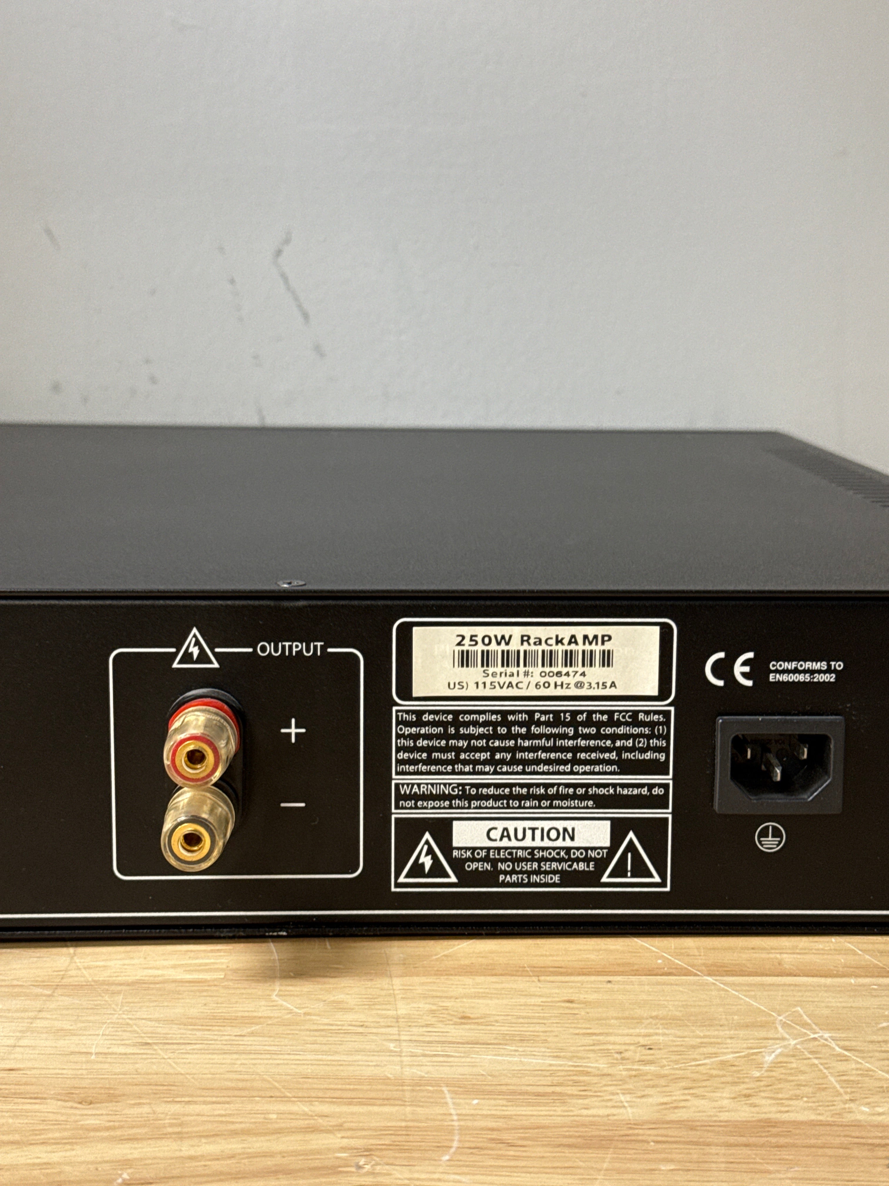 Triad 250W RackAmp Sub Amplifier - Used