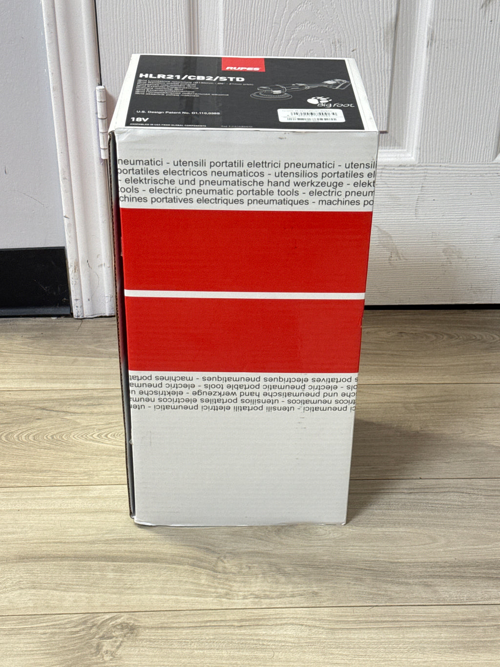 Rupes BigFoot iBrid HLR21 Cordless Polisher Buffer 18V Open Box New - Open Box
