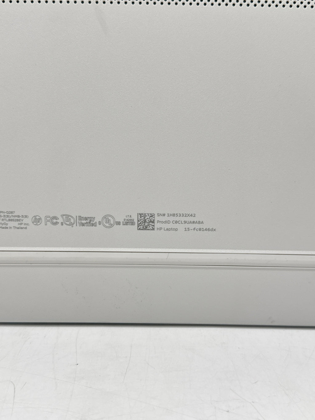 HP Laptop 15-fc0146dx Ryzen 5 7520U 8GB RAM 512GB SSD  - Used