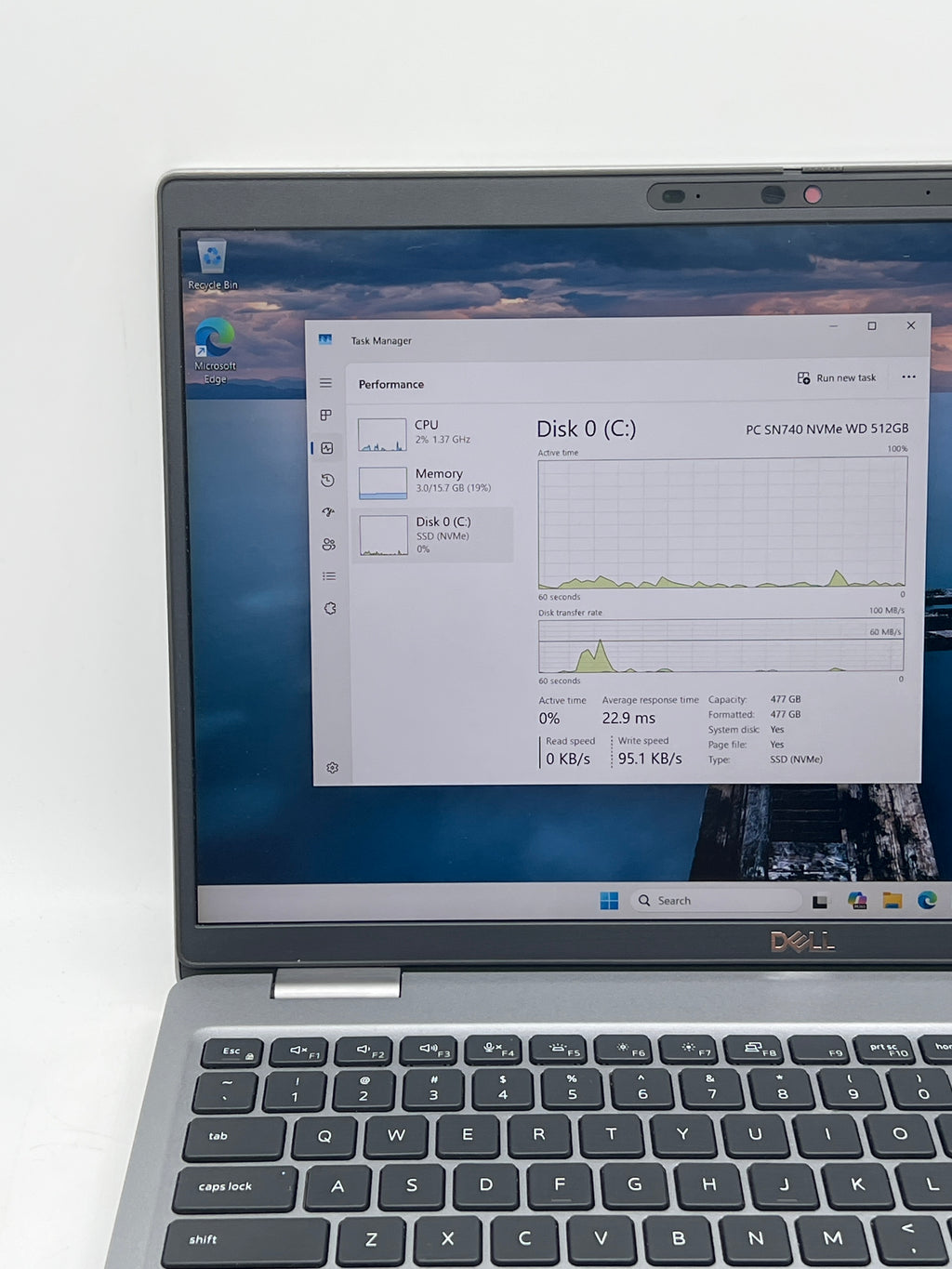 Dell Latitude 5520 15.6" i5-1145G7 16GB RAM 512GB SSD
