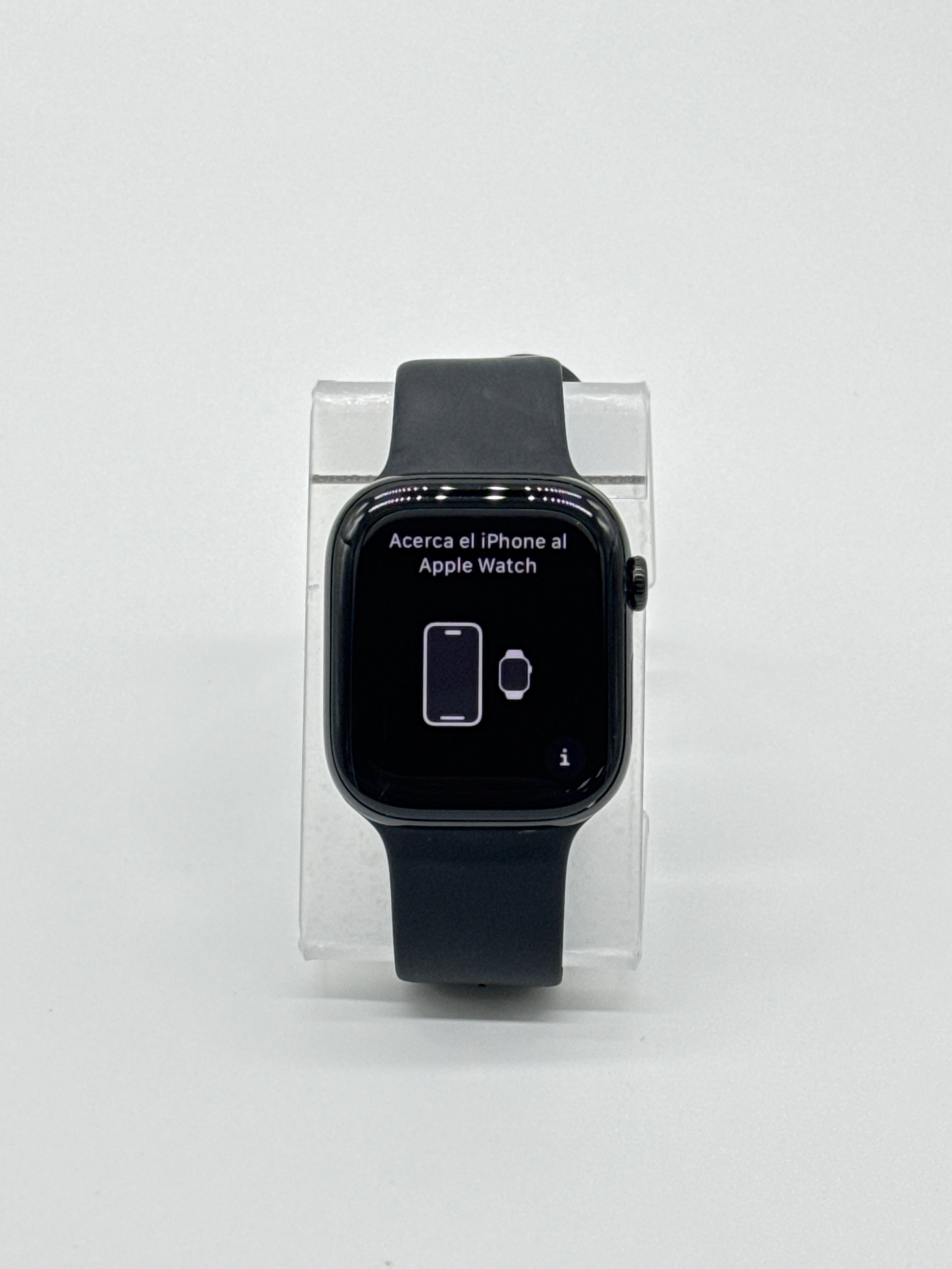 Apple Watch Series 10 GPS 46mm Jet Black Aluminum Case Black Sport Band