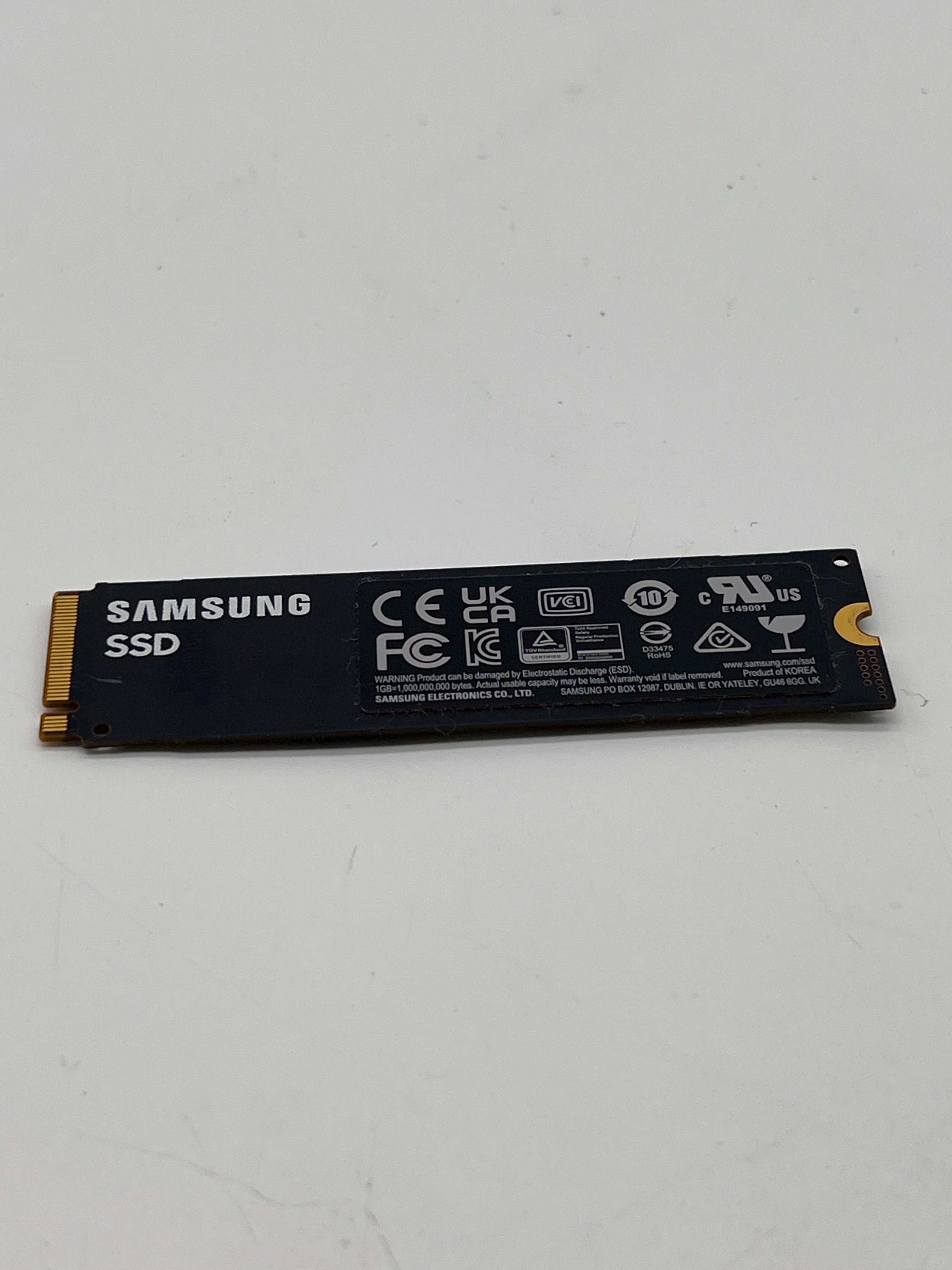 Samsung 980 PRO 2TB NVMe M.2 2280 Internal SSD PCIe 4.0 Black Used