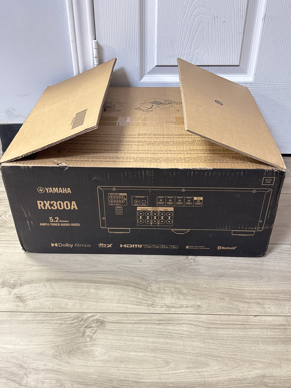Yamaha RX300A 5.2 Channel AV Receiver Bluetooth Wireless Audio